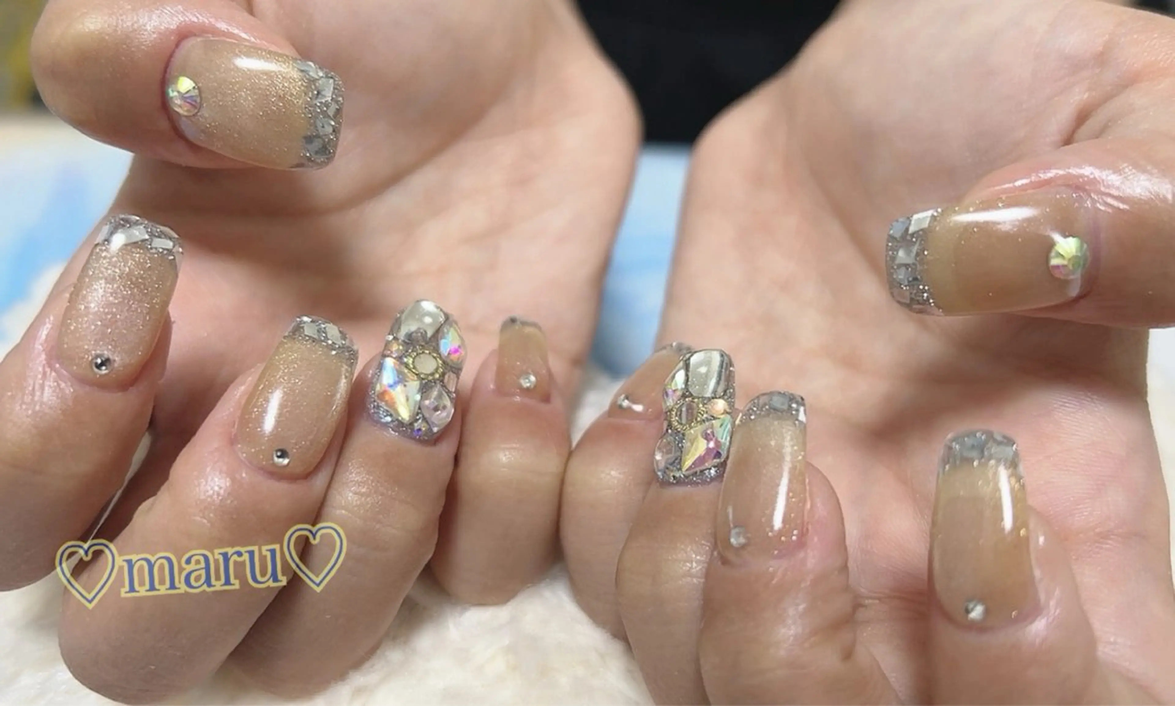 ネイル ハンドネイル フットネイル まるみ ♡のネイルデザイン