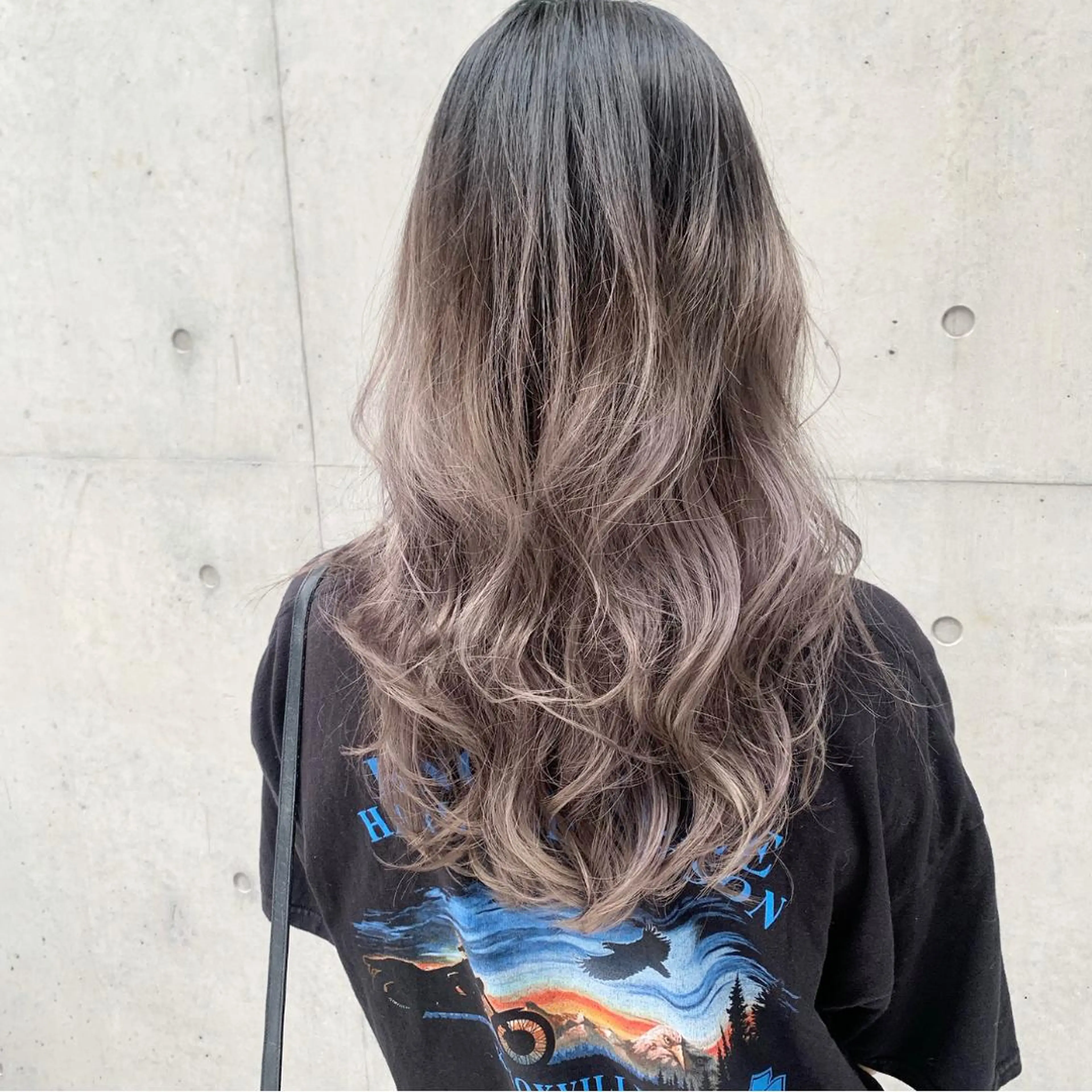 ロング カラー ヘアアレンジ ハイトーン/美髪矯正 🍃大江拓実のヘアスタイル