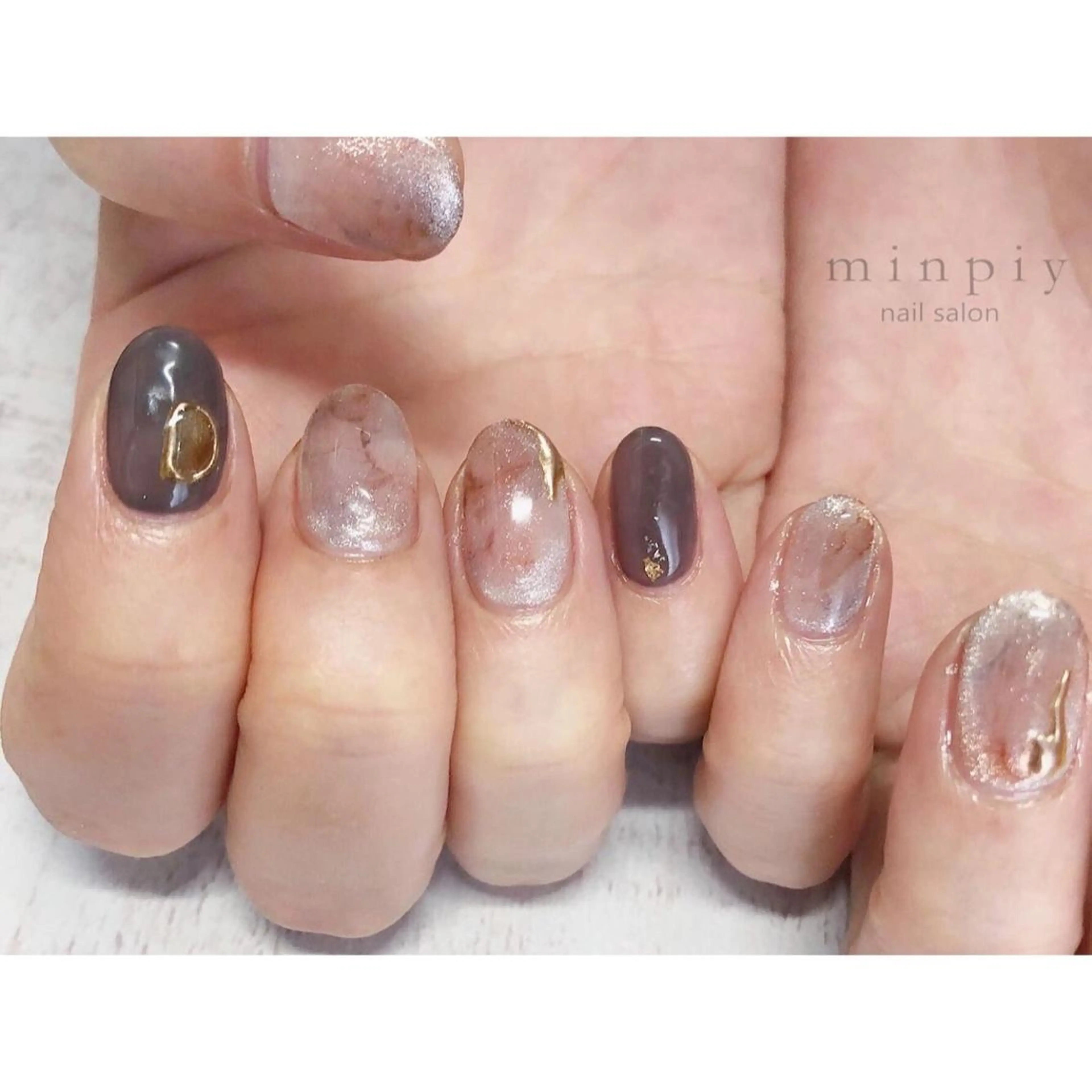 ネイル 𖡼 yumenoのネイルデザイン