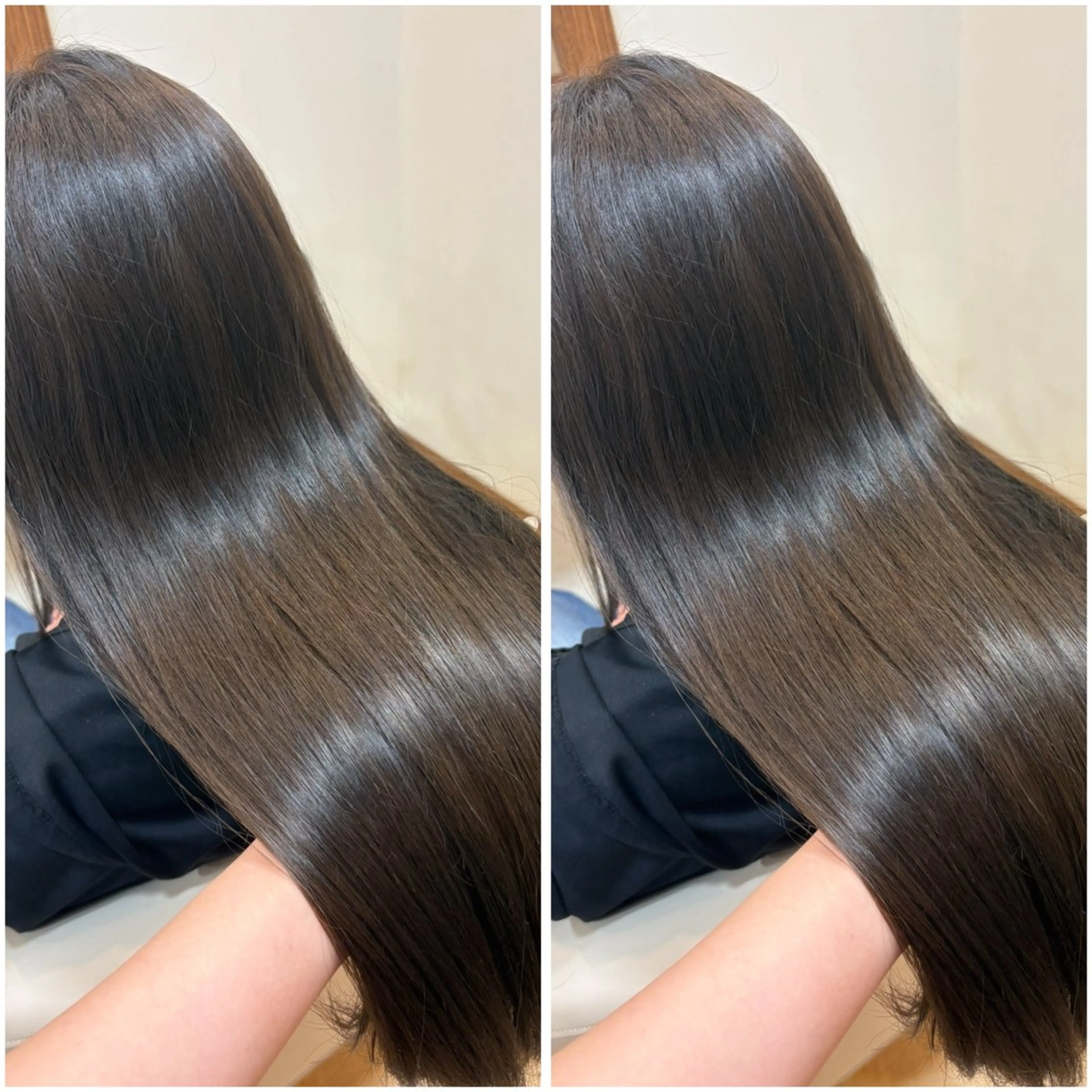 セミロング 森島 愛梨のヘアスタイル