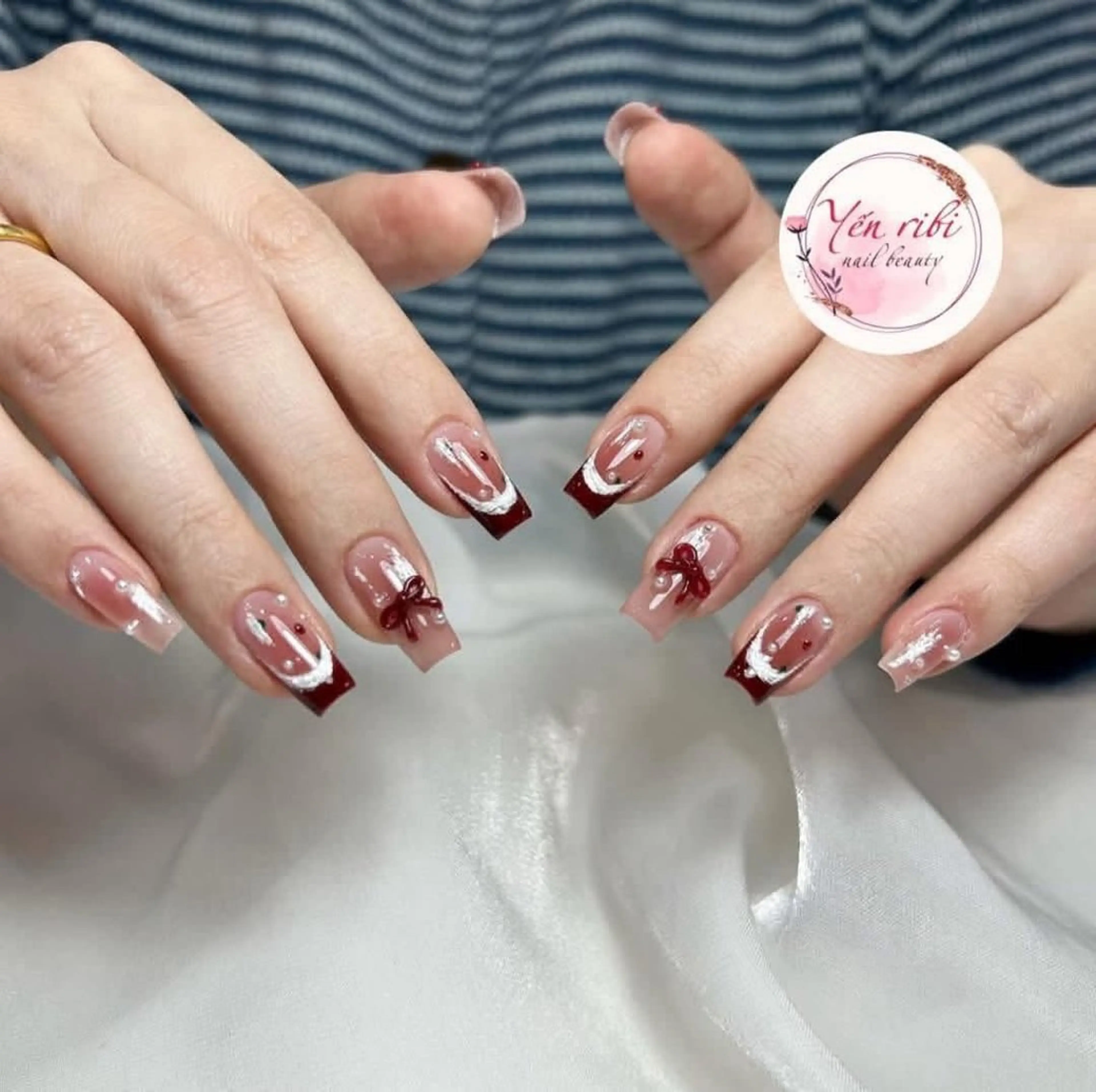 ネイル ハンドネイル Rose Ana.Chuoのネイルデザイン