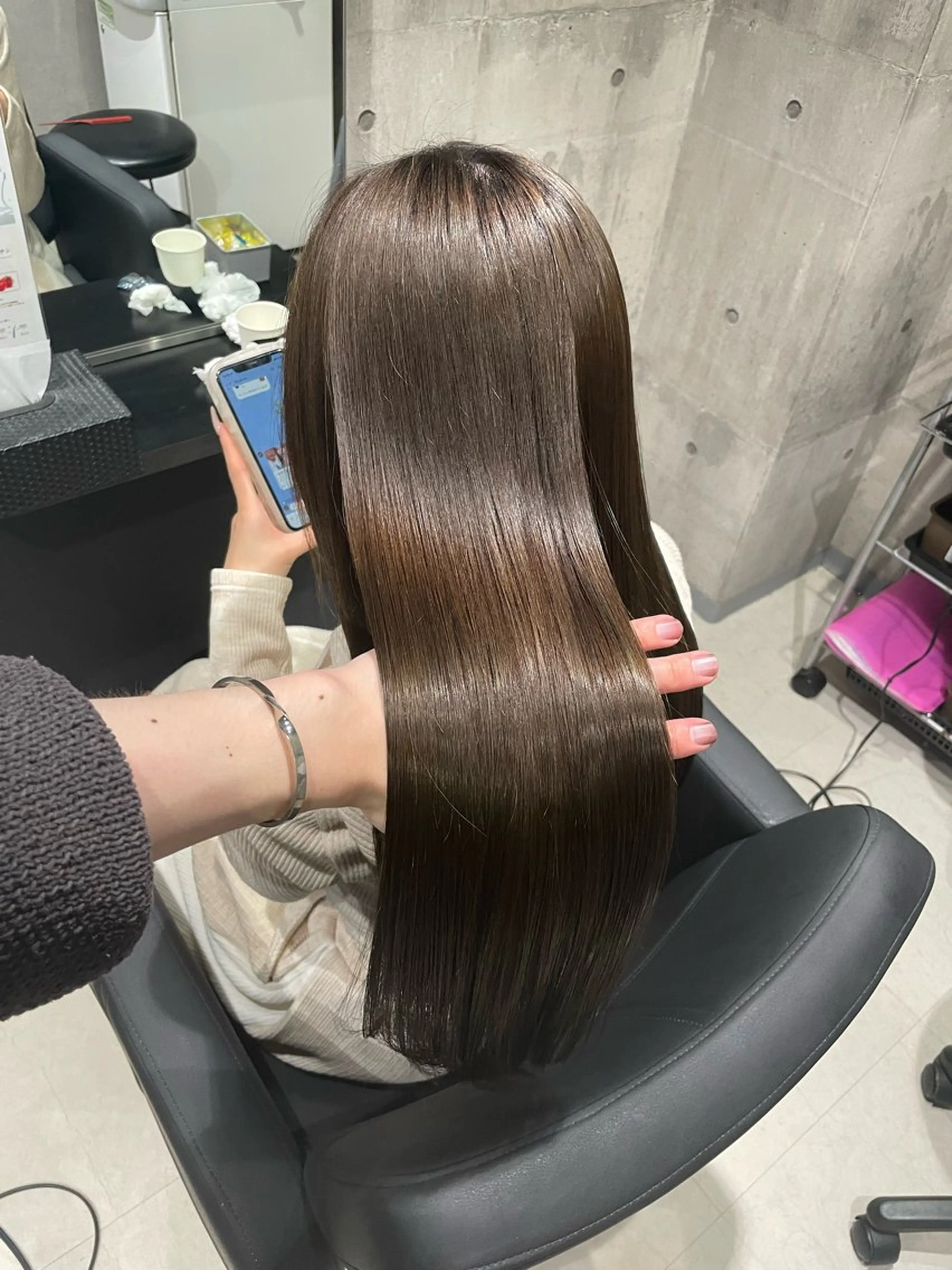 ロング カラー ブラウンカラー 髪質改善/艶カラー Hiroakiのヘアスタイル