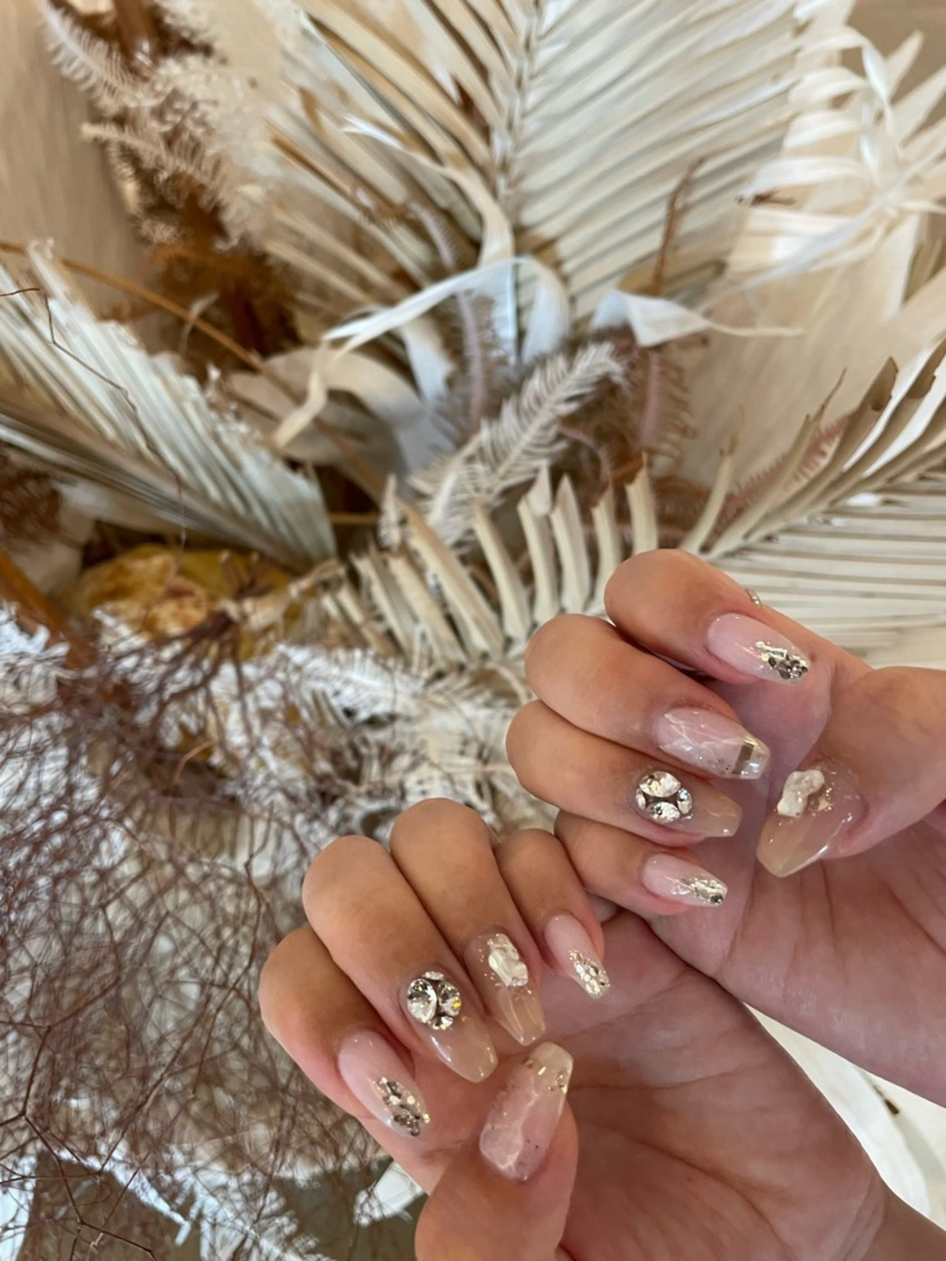ネイル ブライダルネイル nailsalon mionのネイルデザイン