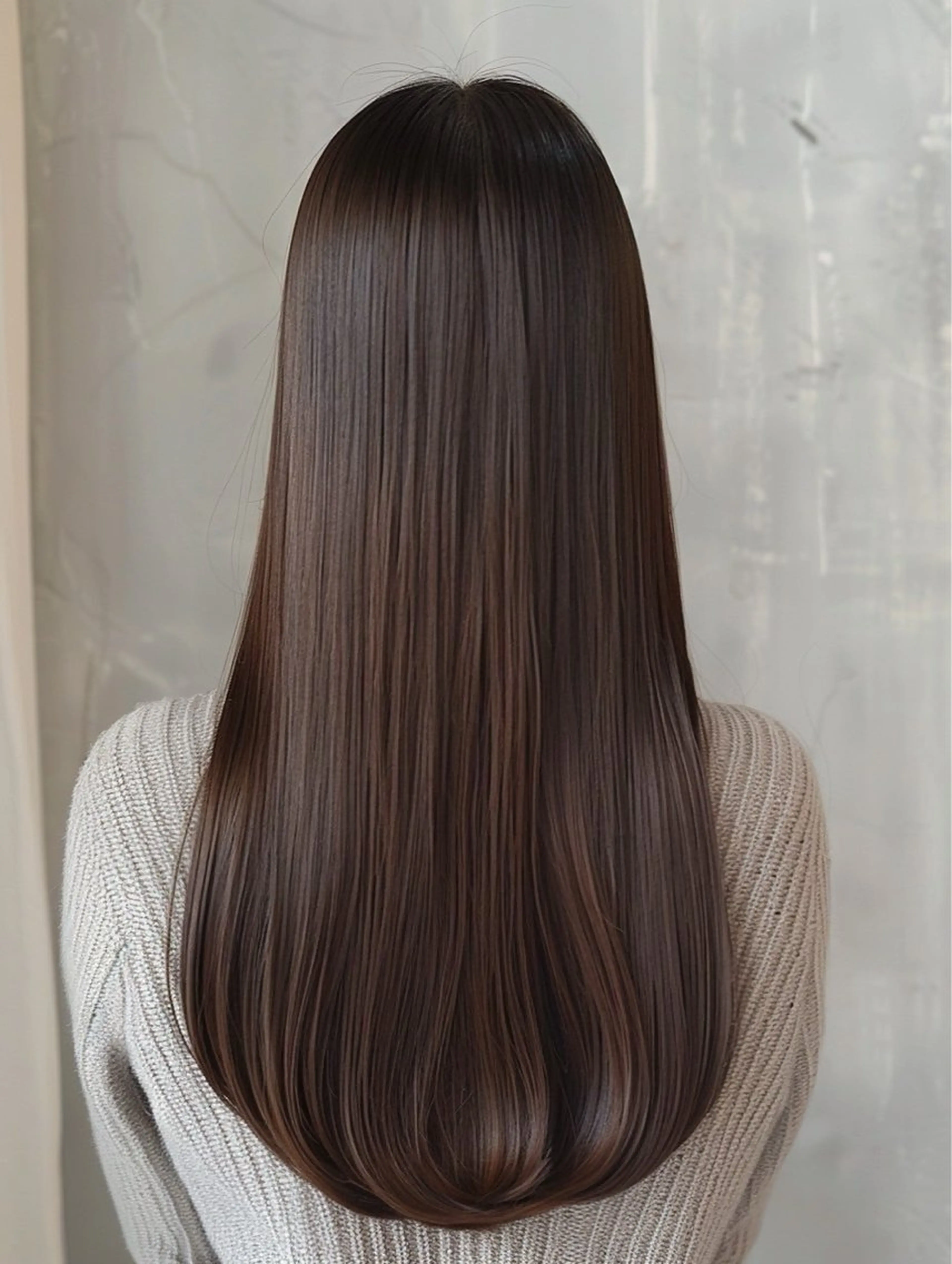 セミロング カット 縮毛矯正 トリートメント 銀座/レイヤー 🌷nonoka🌷のマツエク・マツパデザイン