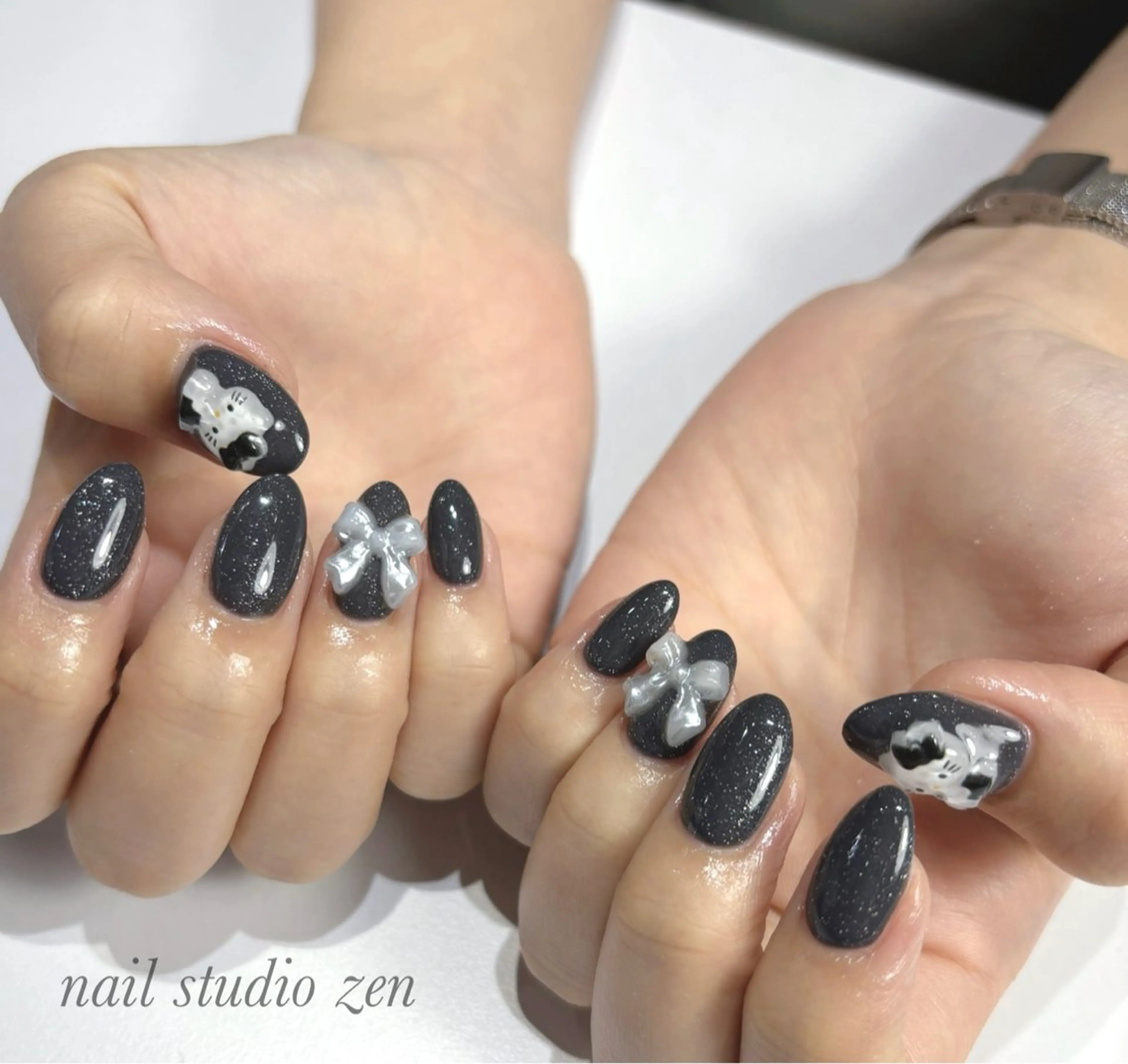 ネイル 持ち込み ハンドネイル nail Zen mikuのネイルデザイン