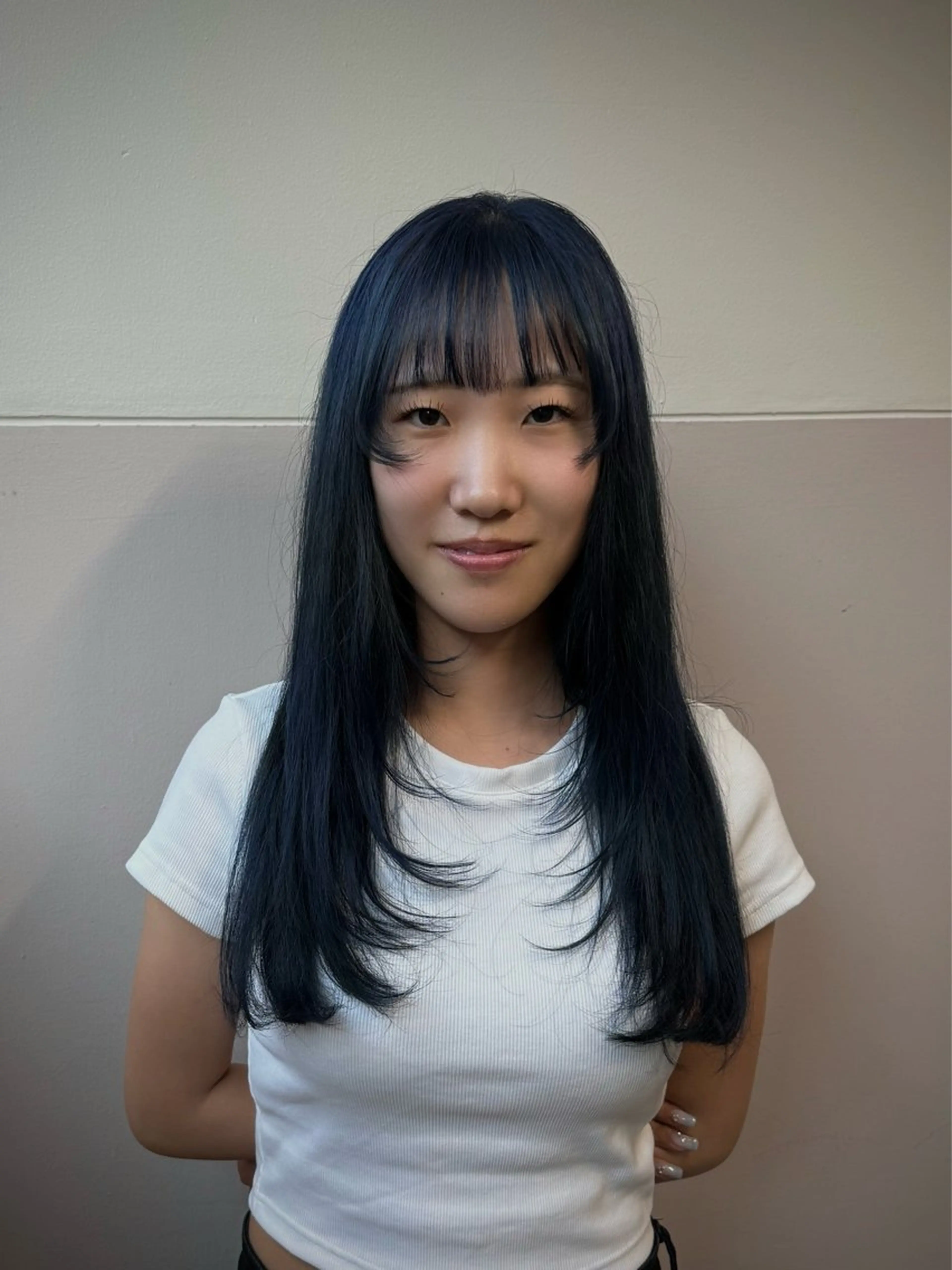 ロング カット ヘアカラー トリートメント INORI🐳/艶カ ラー/レイヤーカットのヘアスタイル