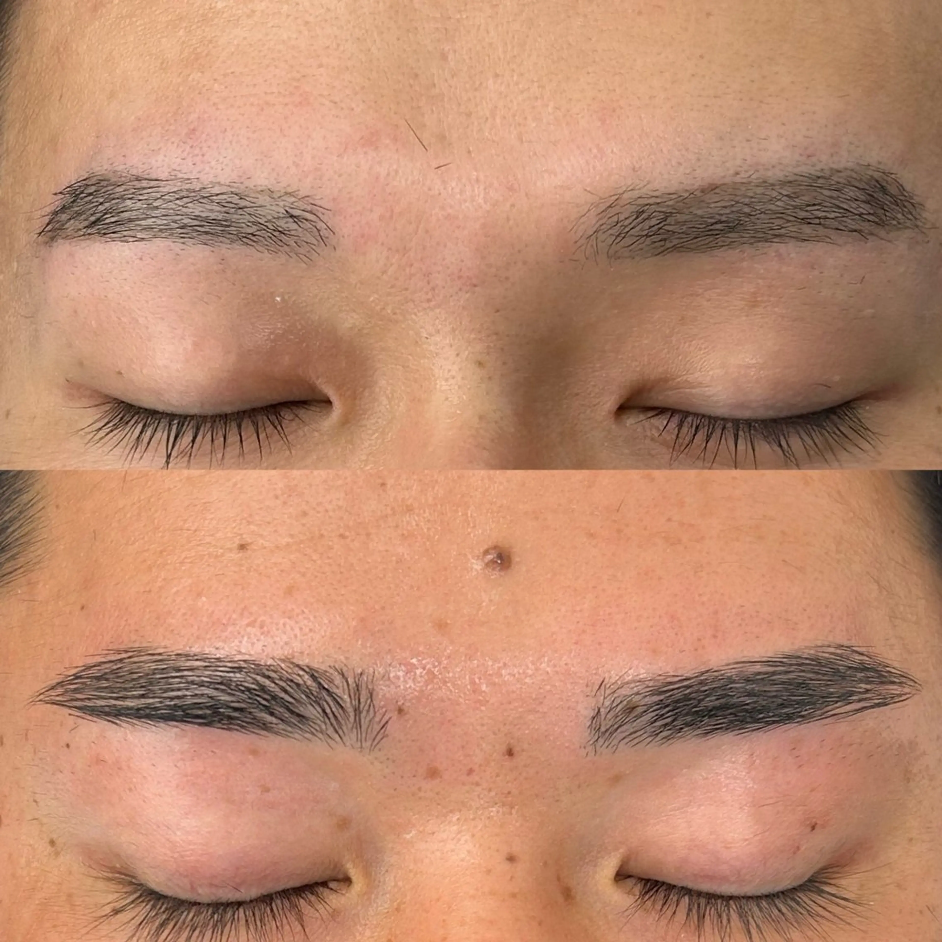 アイブロウ メンズアイブロウ クロスパーマ×曲がる 縮毛矯正🫧あゆみのヘアスタイル