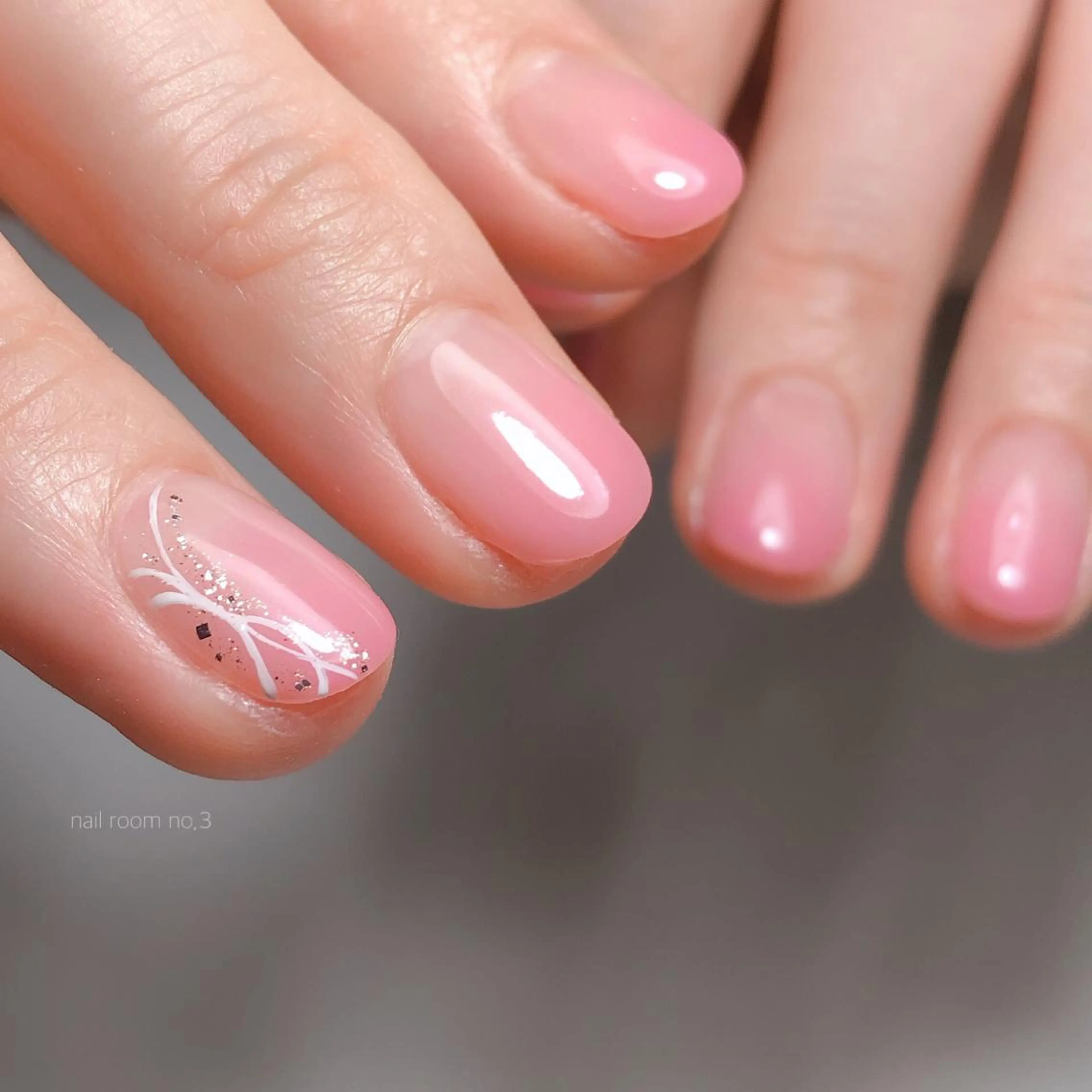 ネイル ラメ(グリッター) K yukaのネイルデザイン