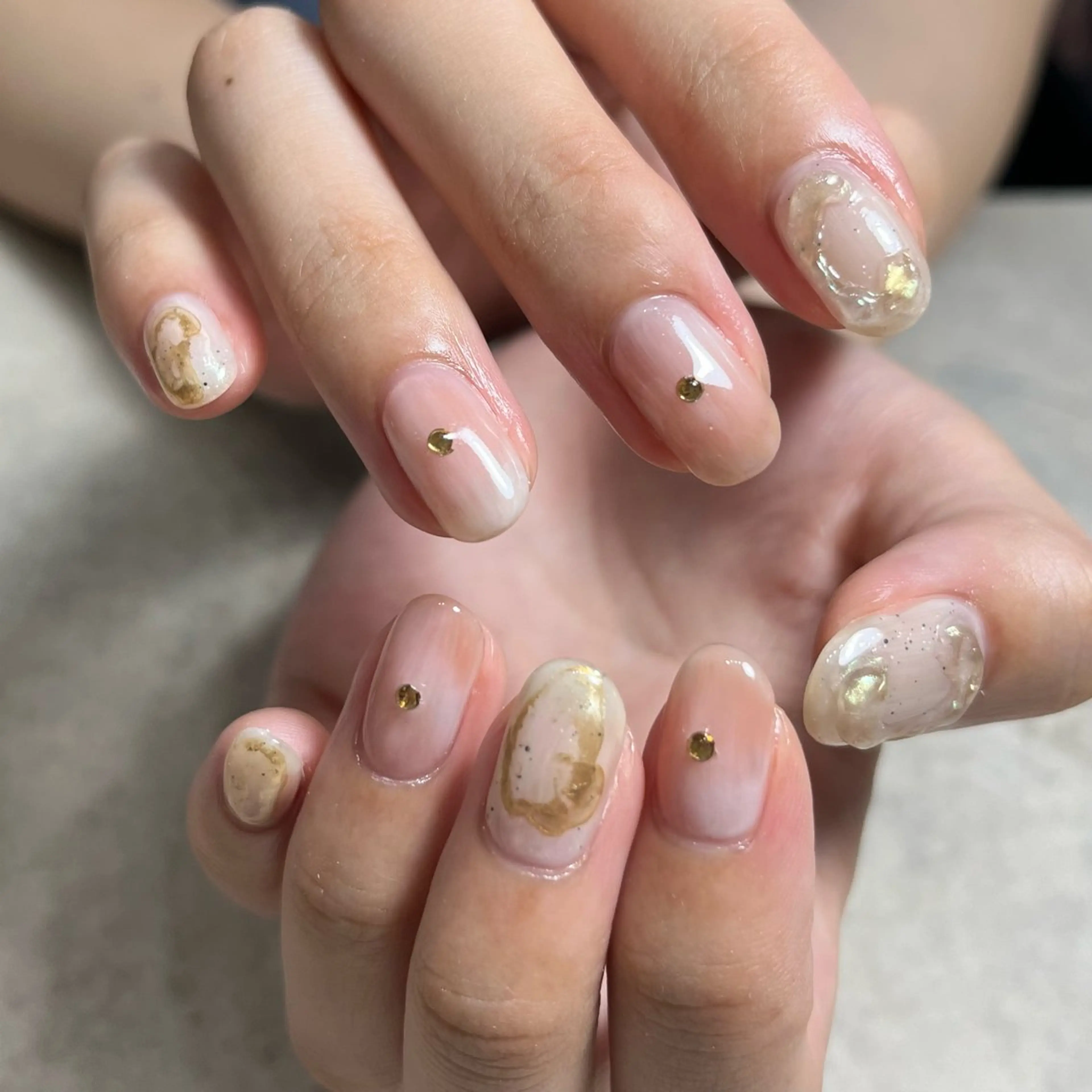 ネイル ハンドネイル nail salon O (en)所属・vegh. nail／阿波座のネイルデザイン