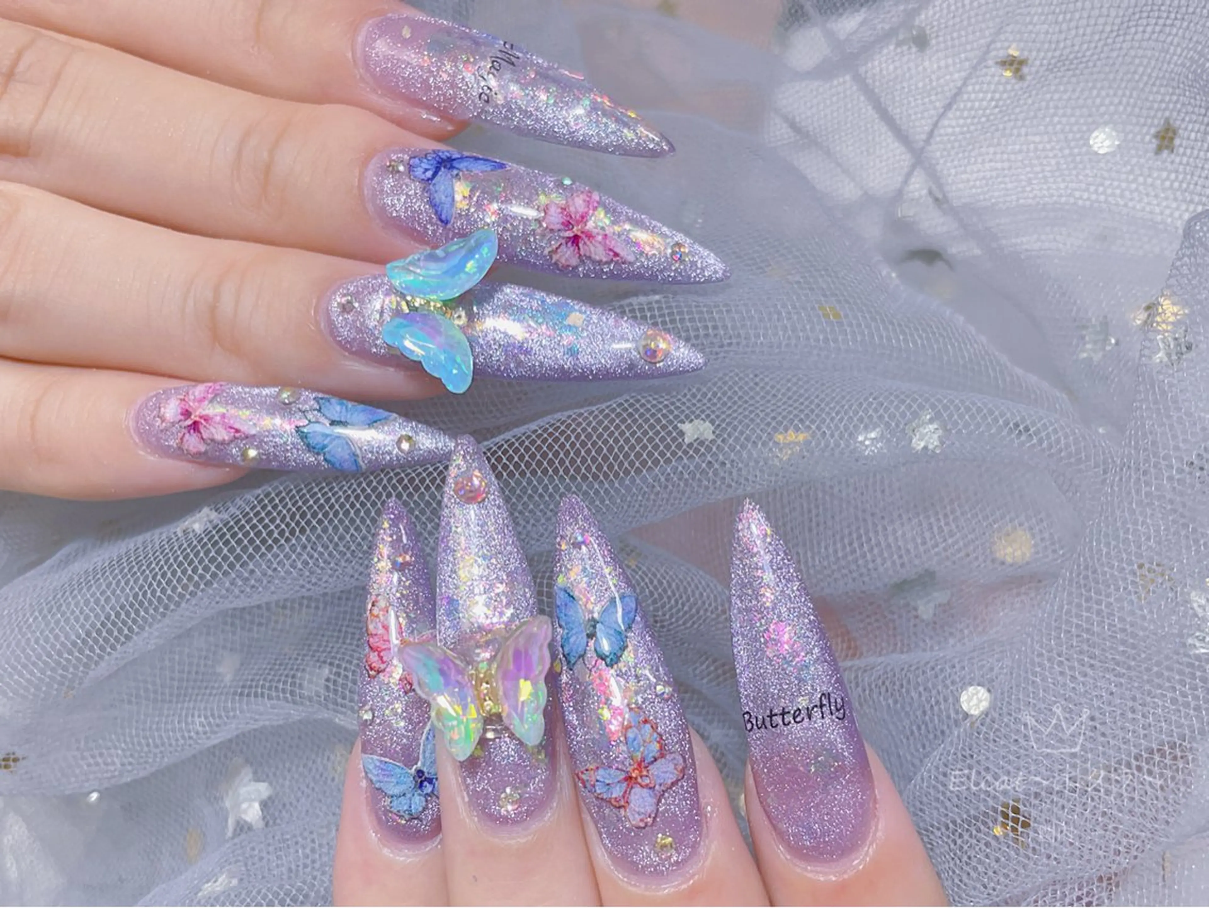ネイル ハンドネイル ネイルサロンエクラ 🫧Shizukaのネイルデザイン