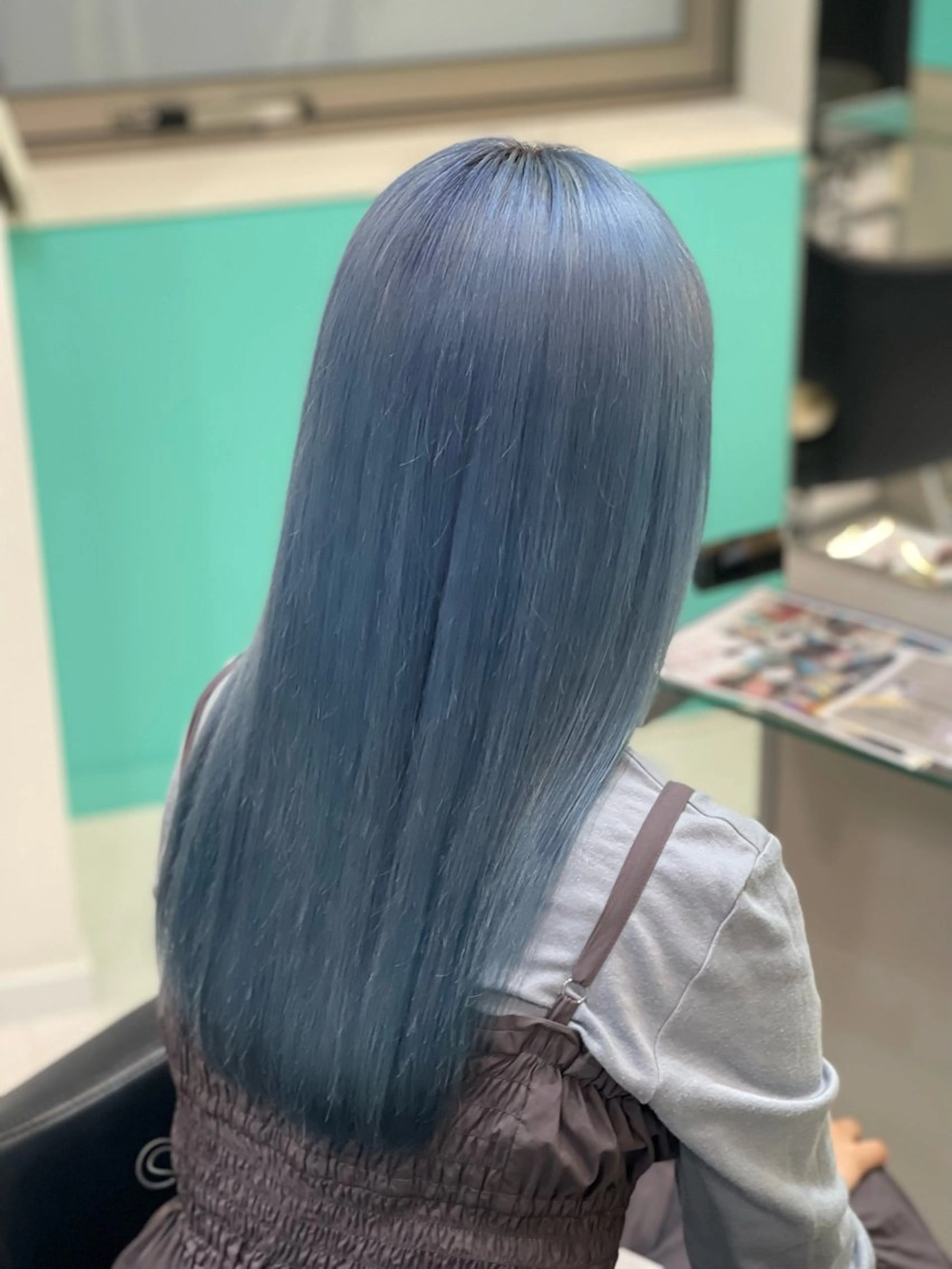 セミロング ヘアカラー mana/髪質改善/ ヘアセット/パーマのヘアスタイル