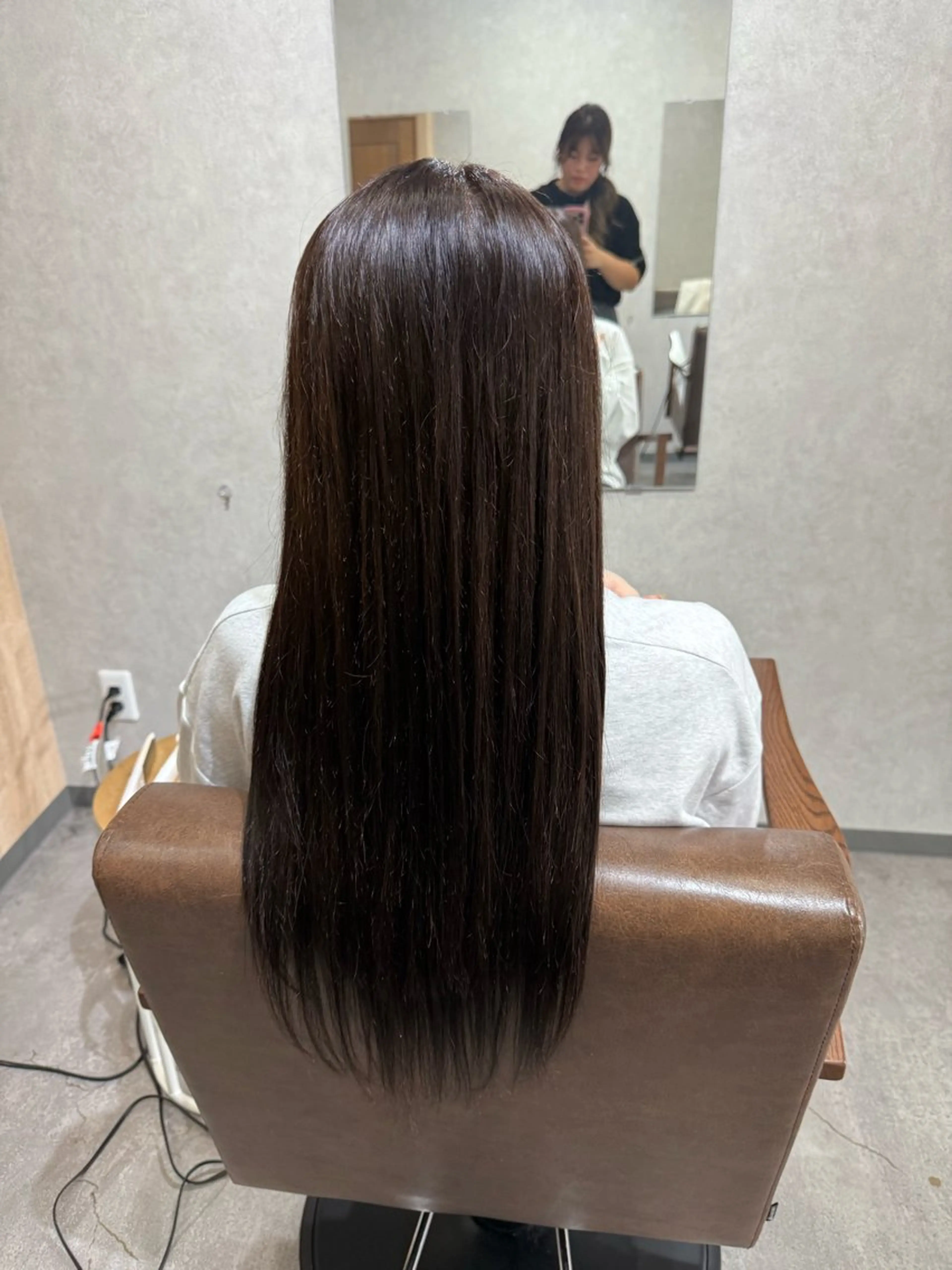 ロング カラー カット ヘアカラー Bish Yanaのヘアスタイル