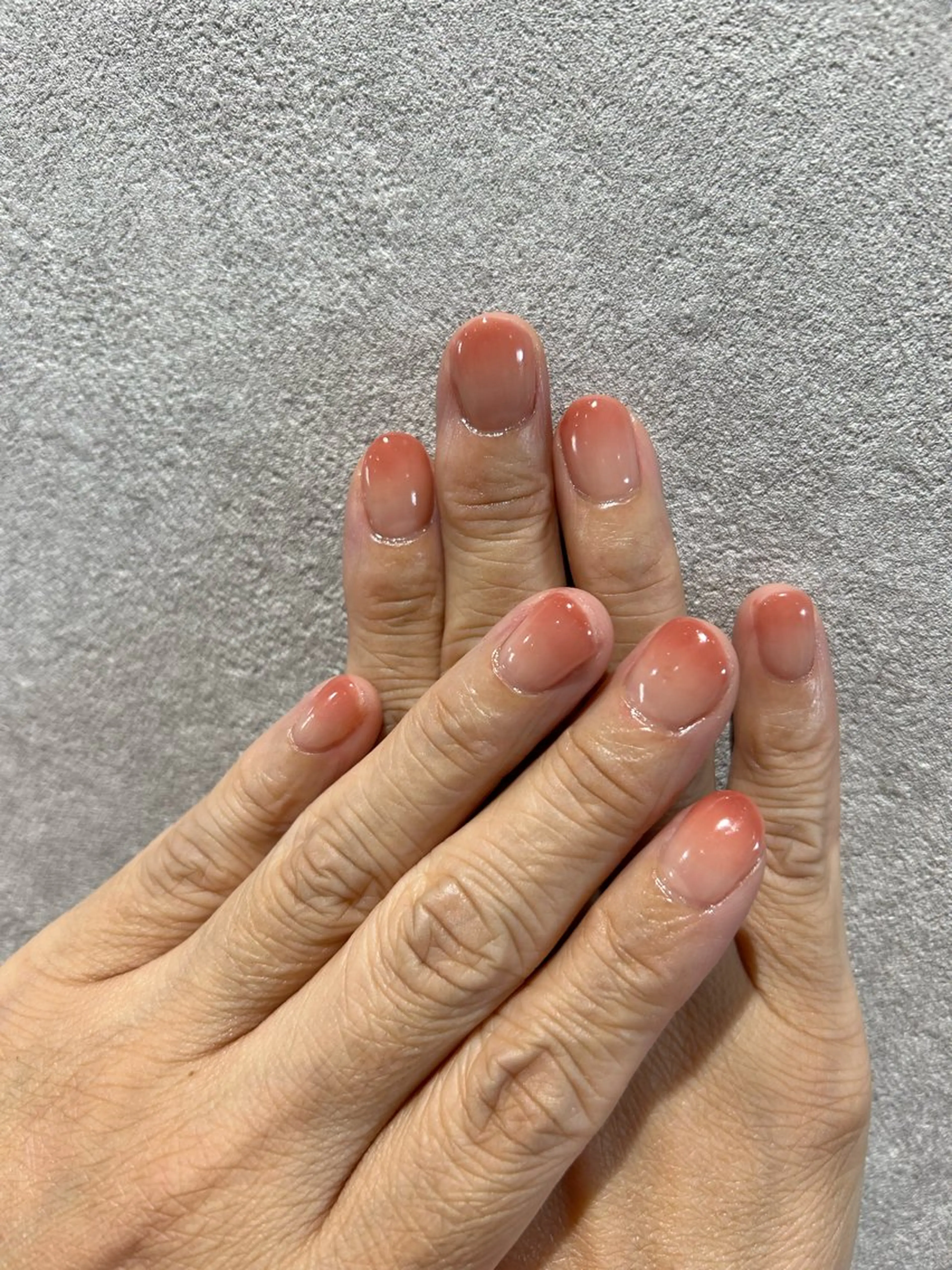 ネイル グラデーション 大山 なつみのネイルデザイン