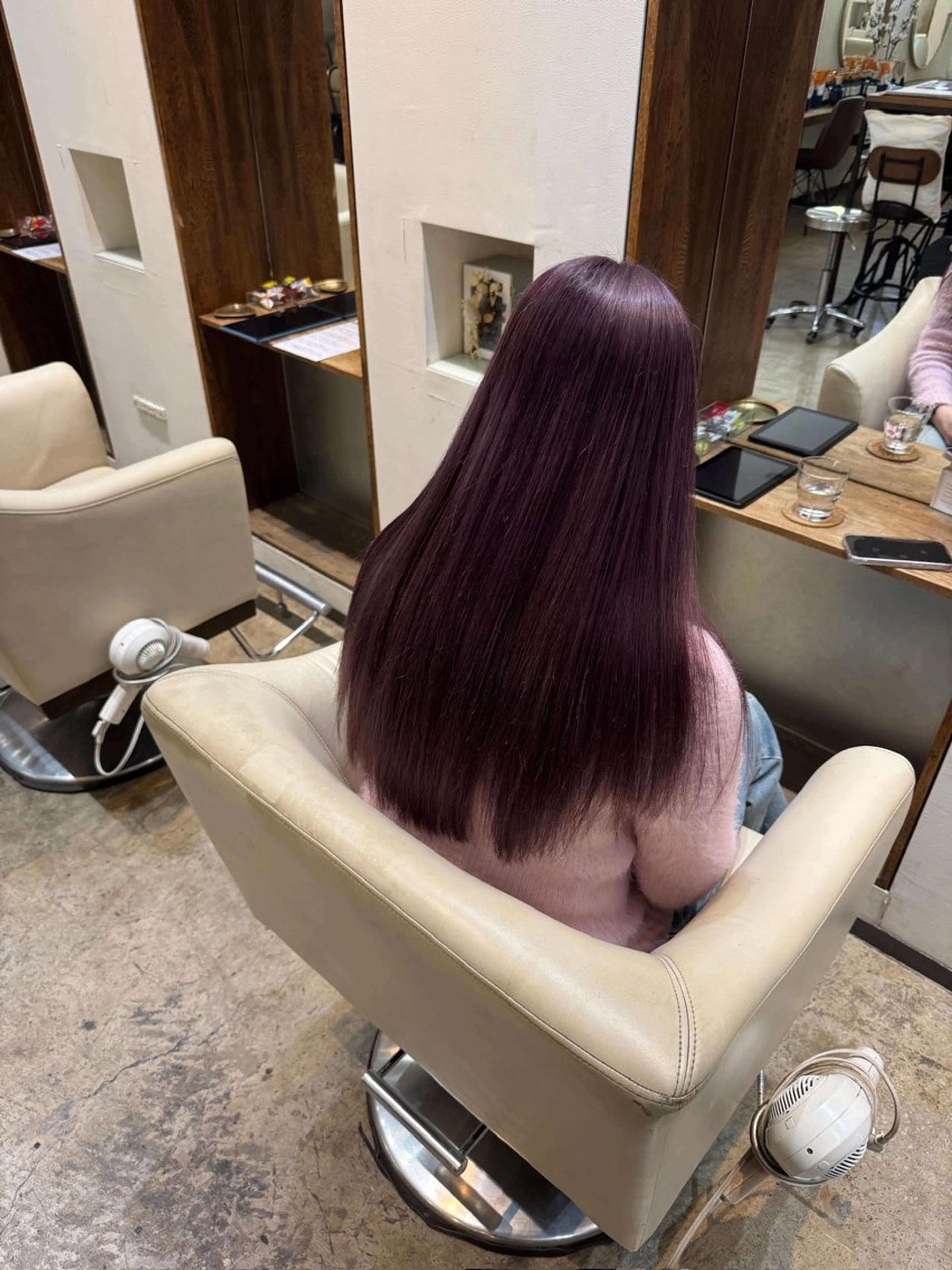 ロング カラー ヘアカラー トリートメント 中村 空のヘアスタイル