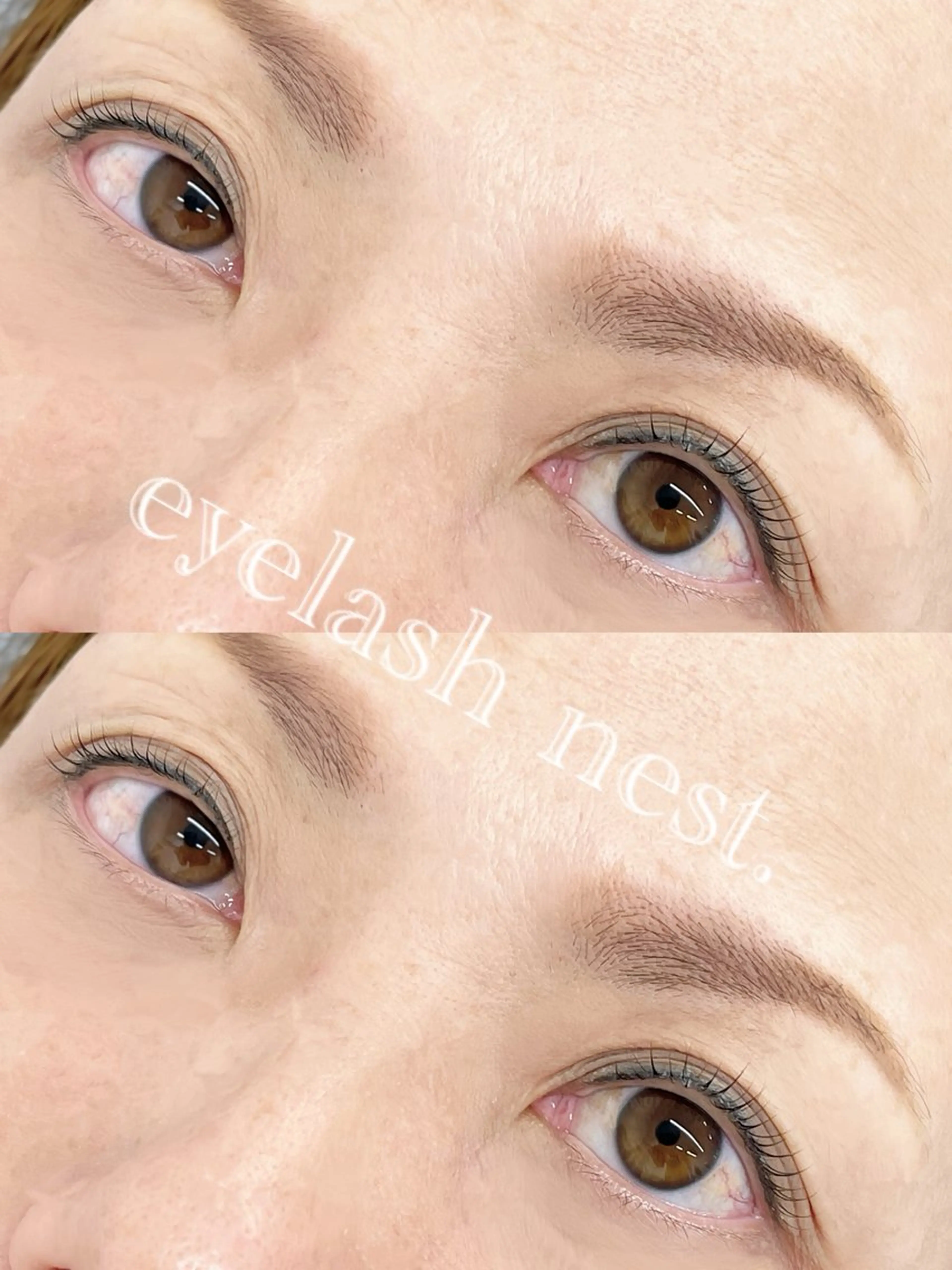 マツエク・マツパ 一重×まつ毛パーマ intime内nest.所属・🤍nest. エリ🤍のマツエク・マツパデザイン