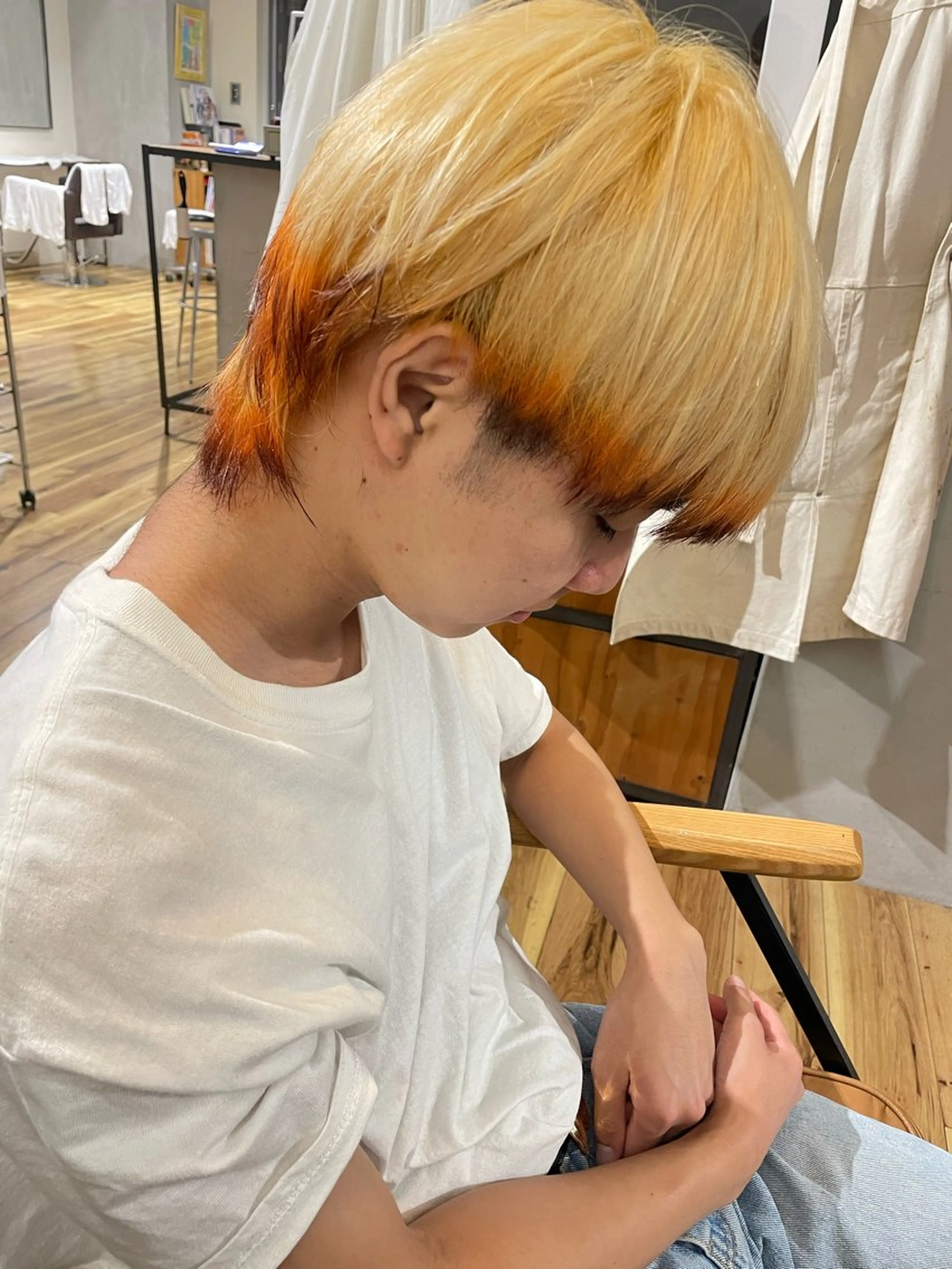 ミディアム カラー 狐カラー SALOWIN ebisu所属・🫧髪質改善🫧 恵比寿　MIYUKIのヘアスタイル