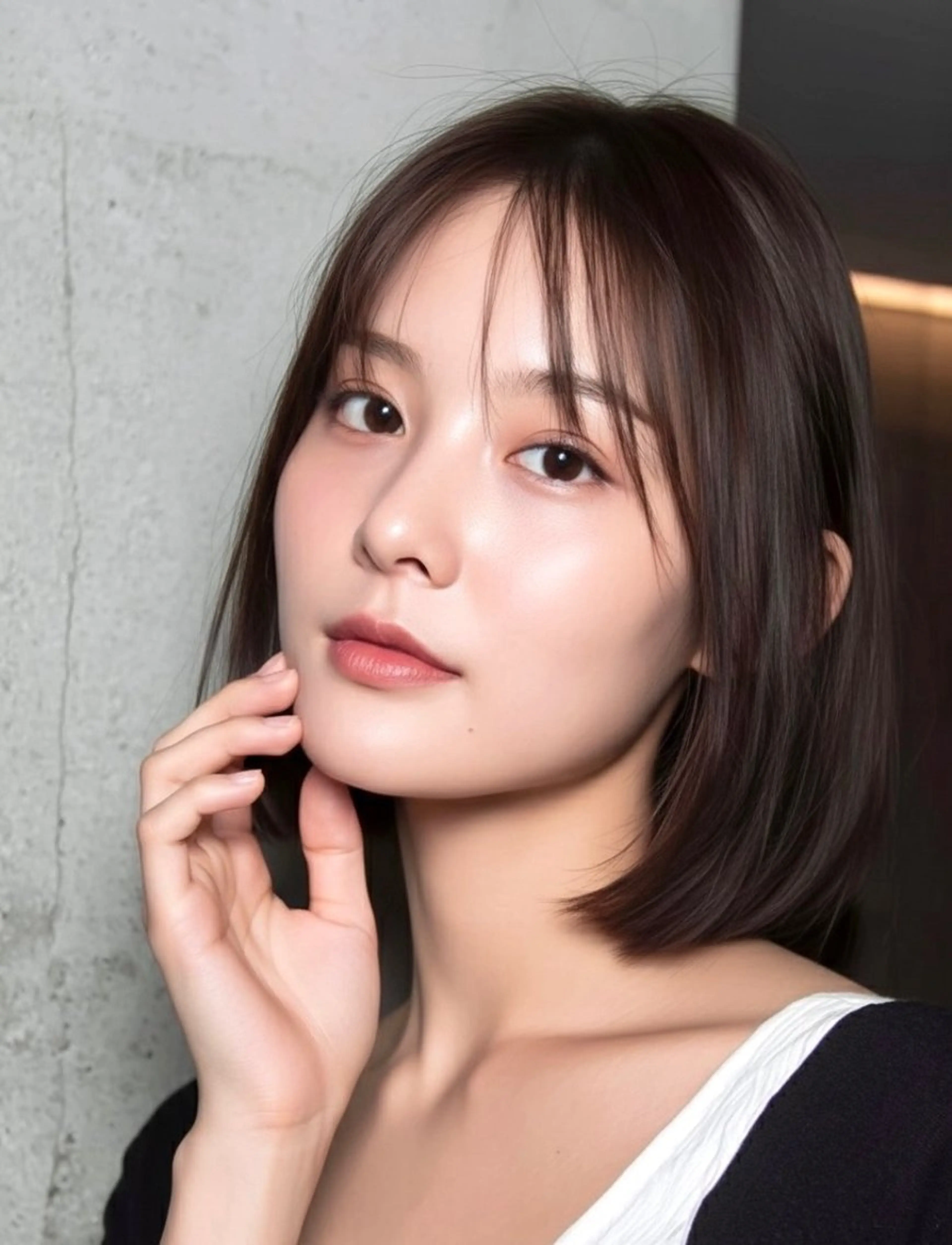 ショート カラー ヘアアレンジ カット ヘアカラー トリートメント リベルテ所属・♦️髪質改善韓国レイ ヤー♦️副店長のヘアスタイル