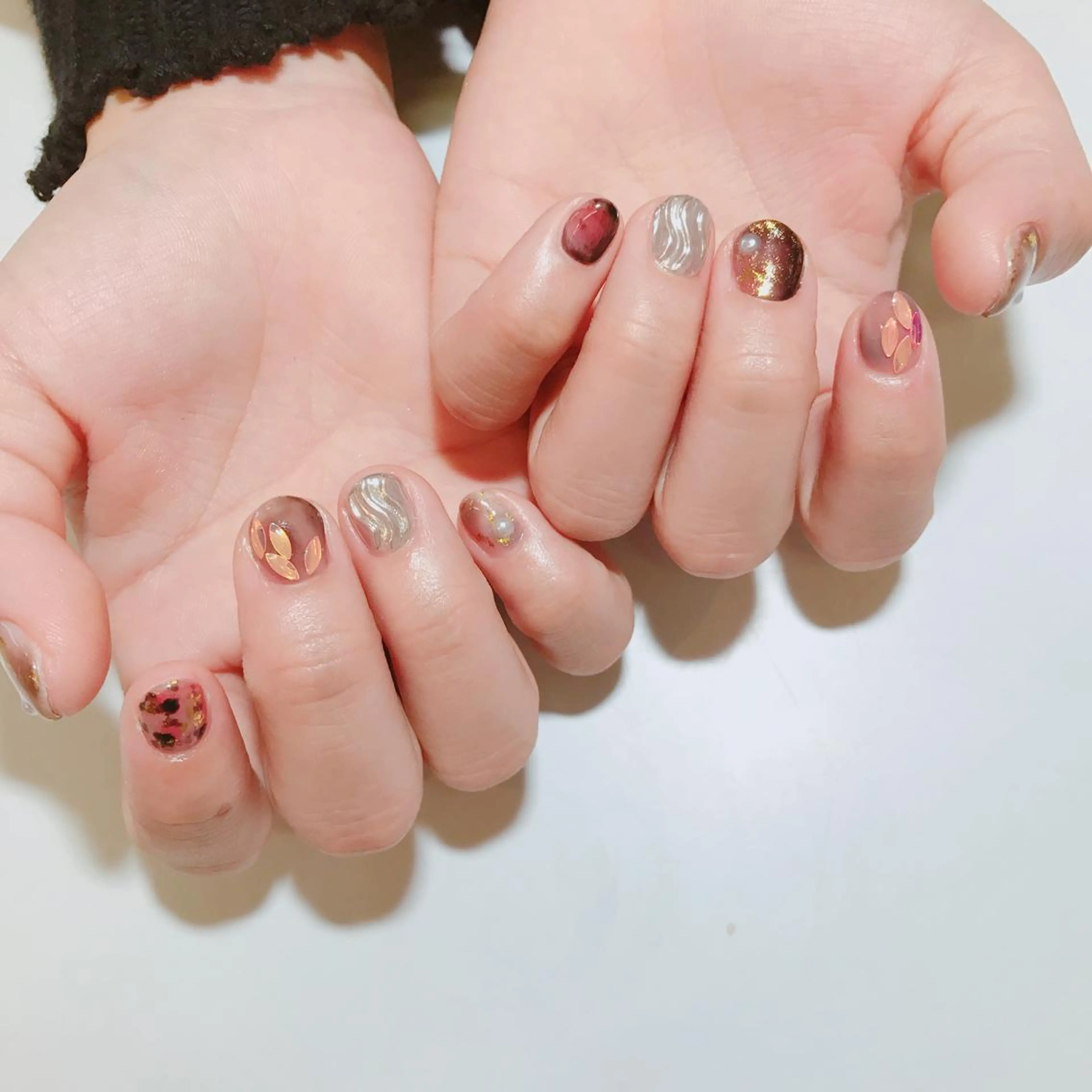 ネイル みよし市 nail salon*pomnal.co所属・Shimada Harukaのネイルデザイン