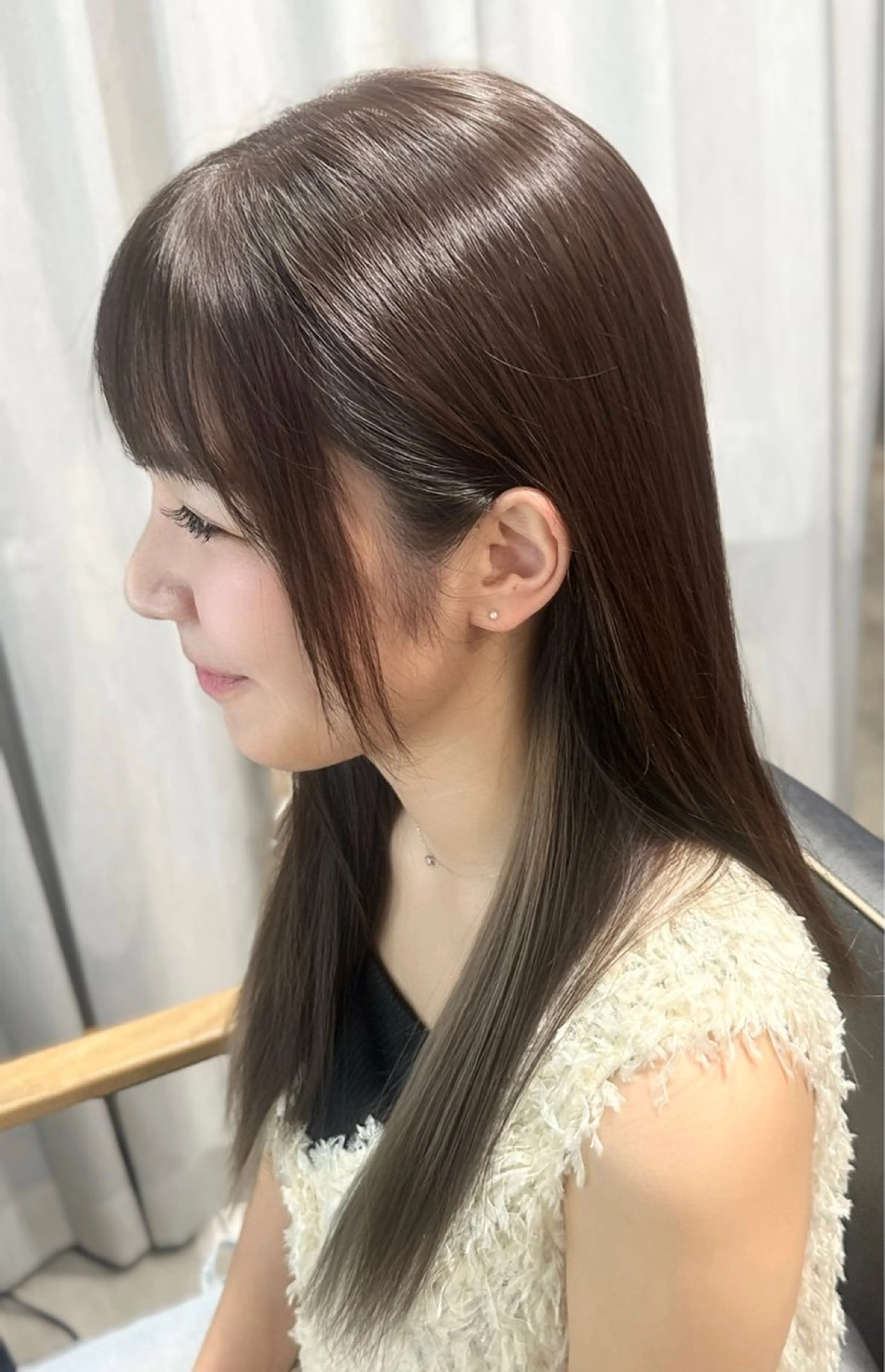 質感カット＋ケアカラー＋極上トリートメント＋ヘッドスパの写真