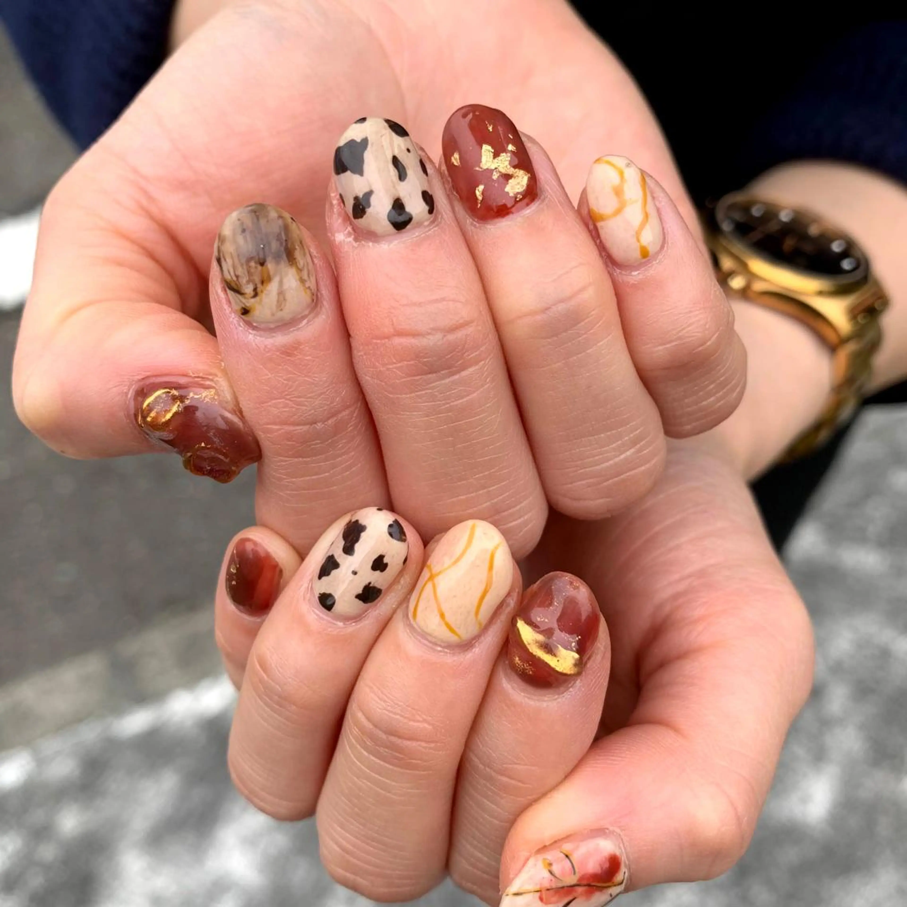 ネイル ハンドネイル HAIR & FACE EDGE（エッジ）所属・kiki ._.nailのマツエク・マツパデザイン