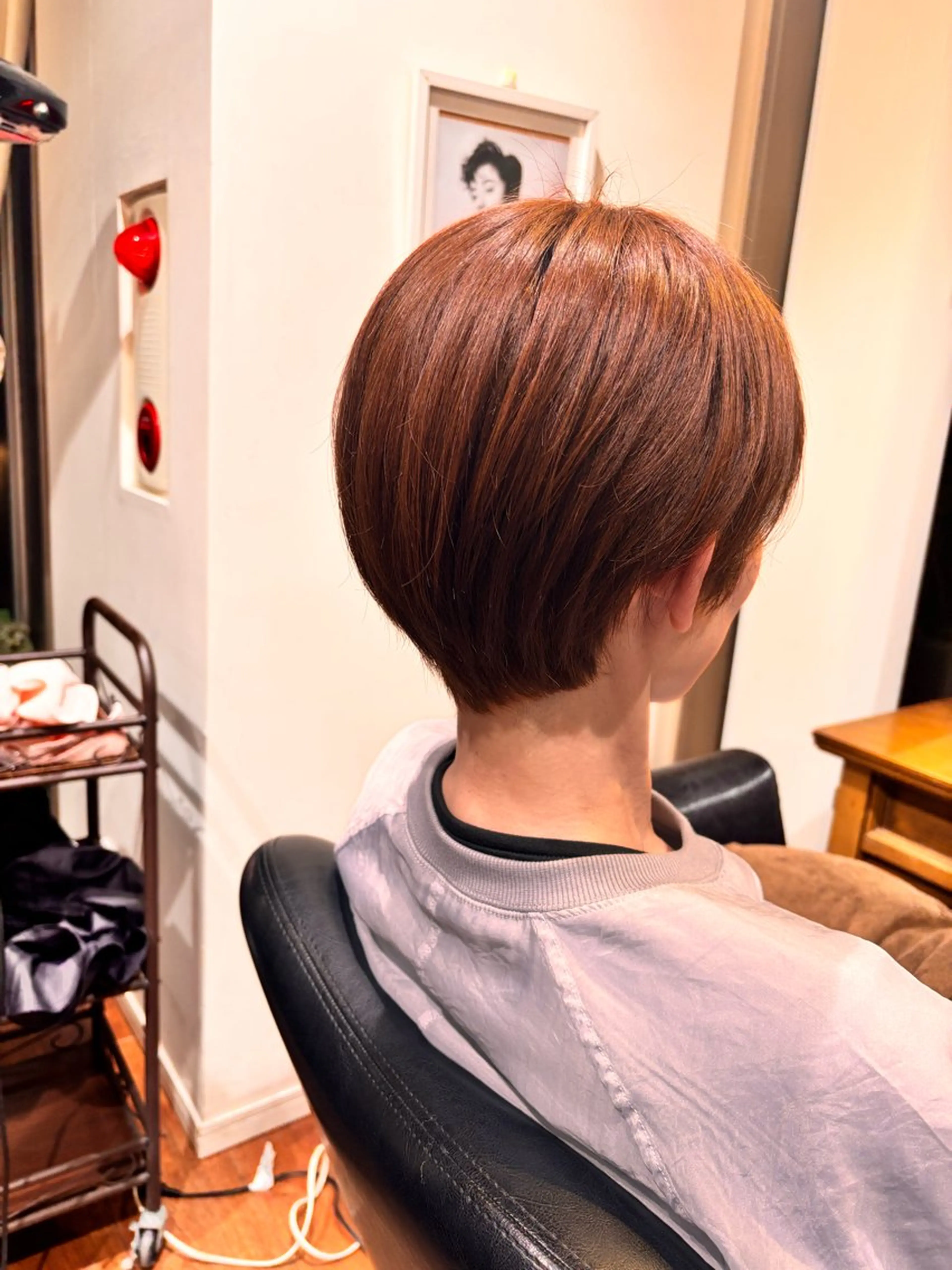 カラー ピンクカラー 高橋 唯のヘアスタイル