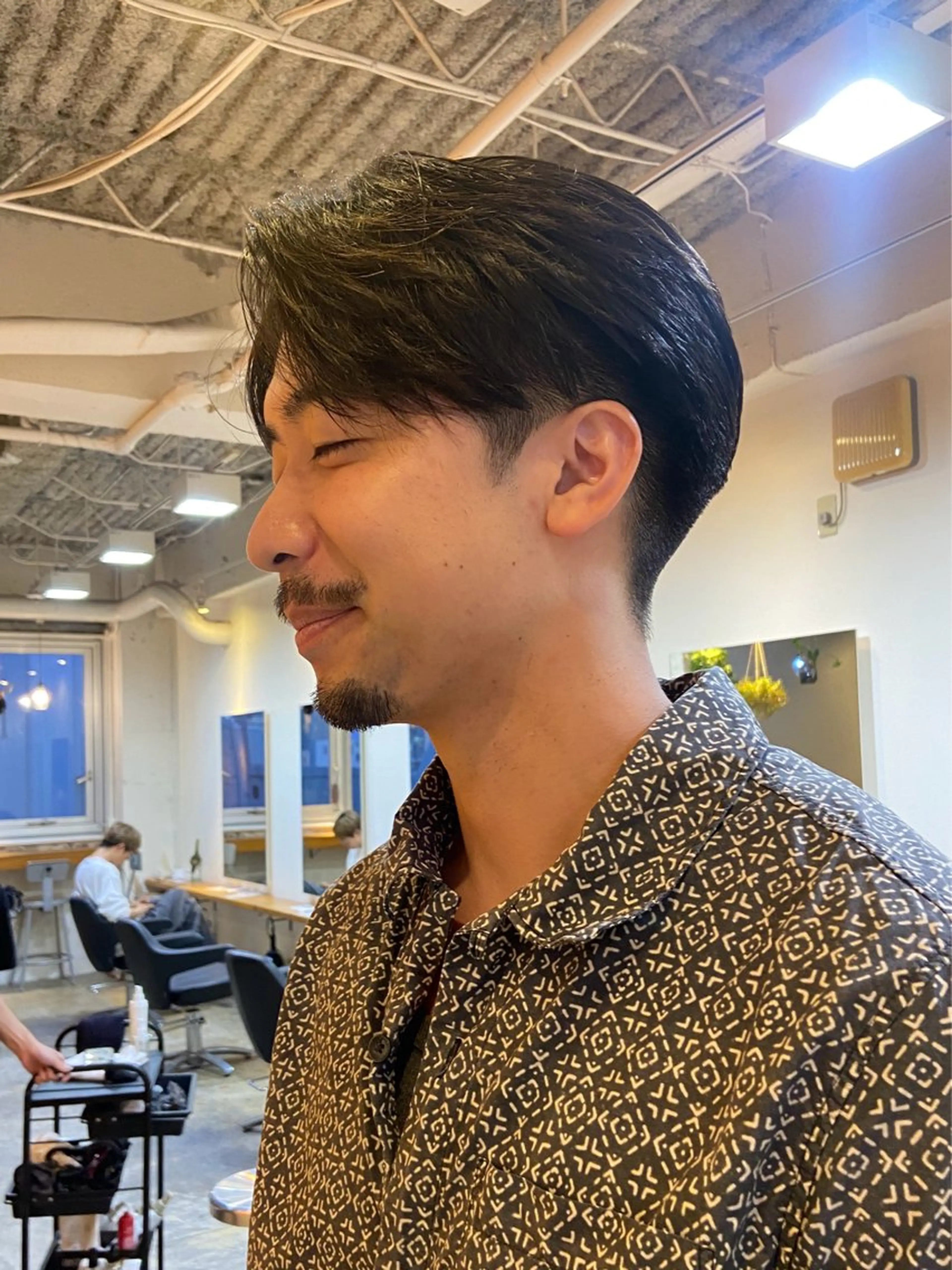 メンズ カット パーマ トリートメント ボブカット🎀 NANAHAのヘアスタイル