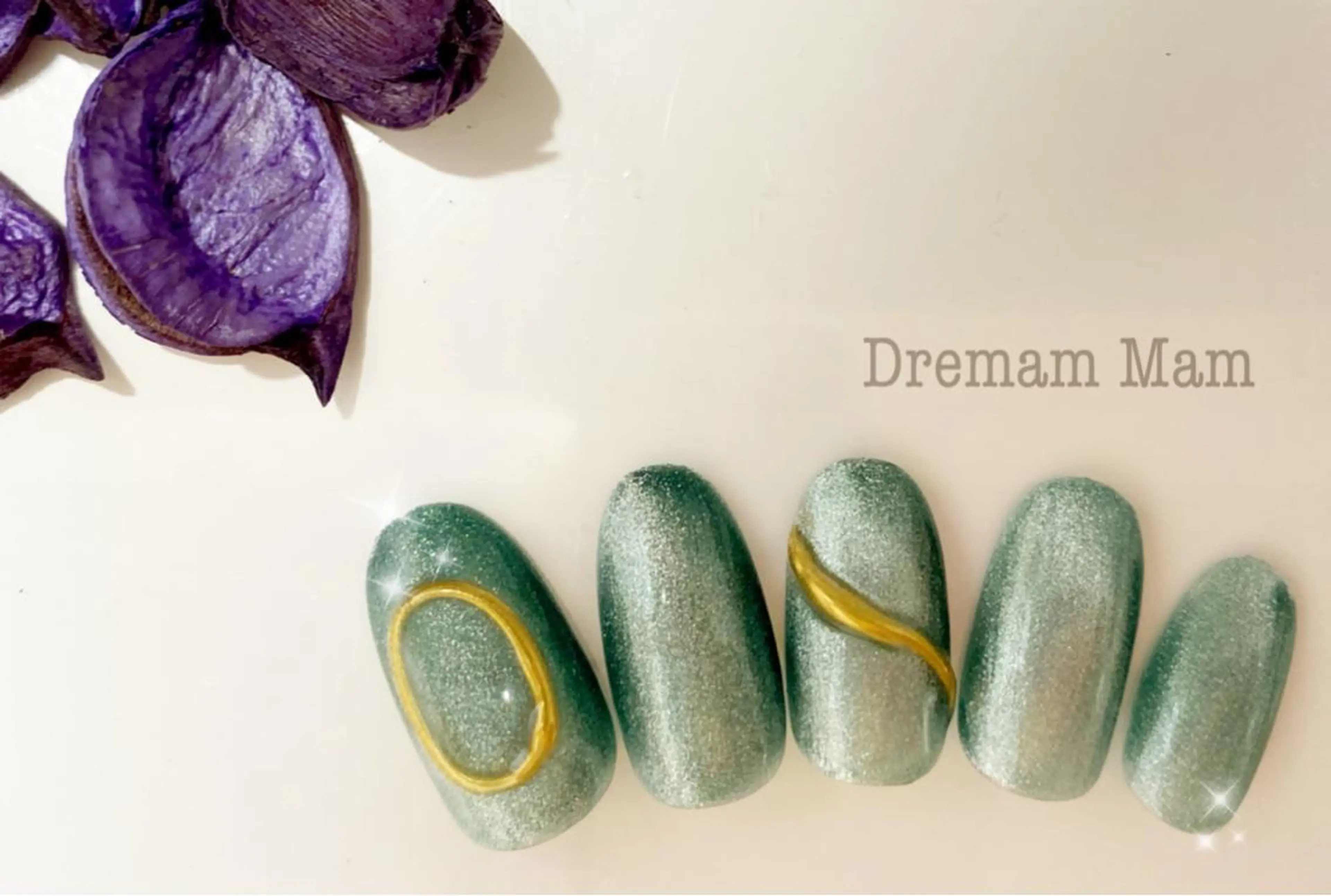 ネイル マグネットネイル Nail Salon Ｄream Mamのネイルデザイン
