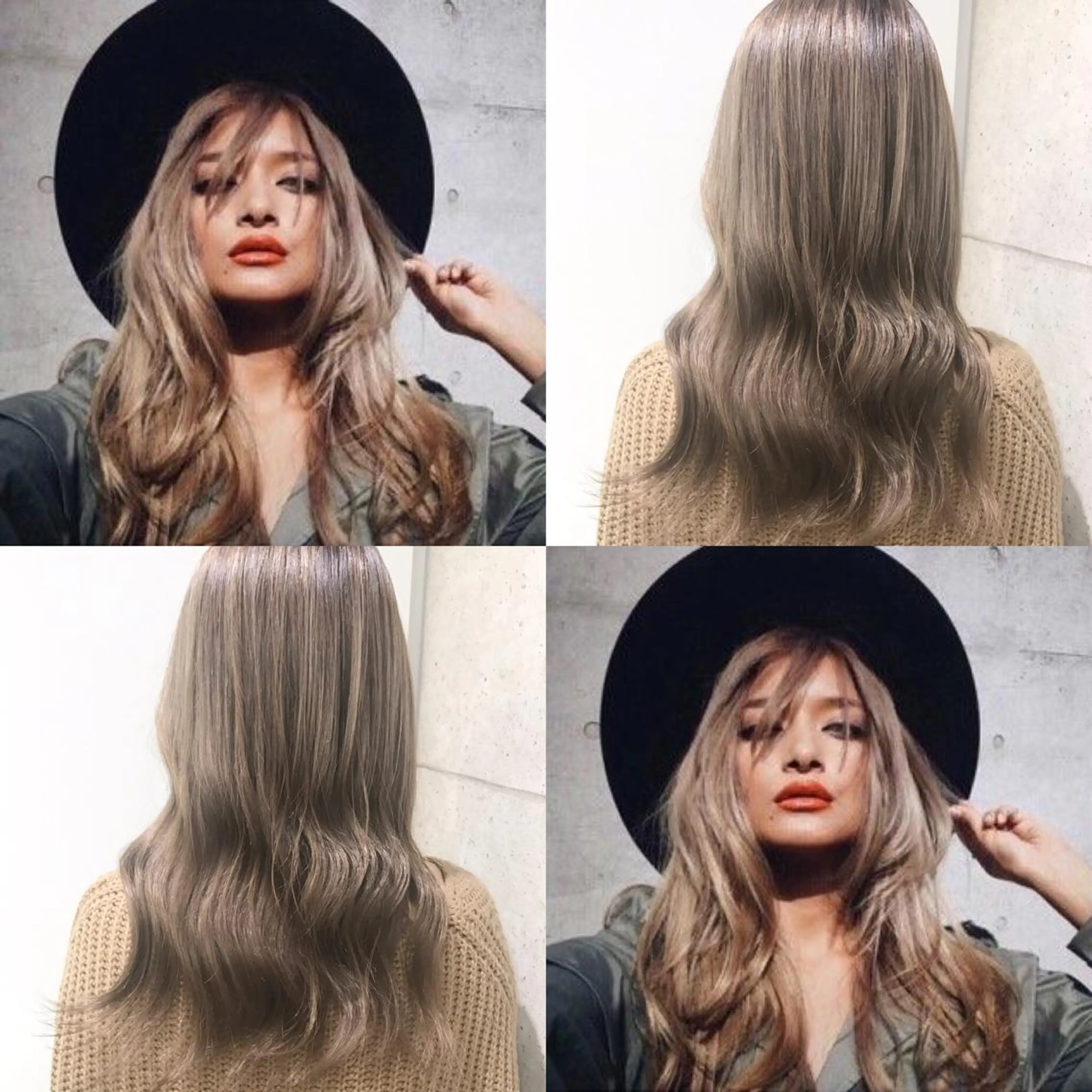 ロング カラー ヘアアレンジ ブロンド ヘアカラー トリートメント BANK'S hair所属・💐ケラチン 髪質改善寺坂雄飛💐のヘアスタイル