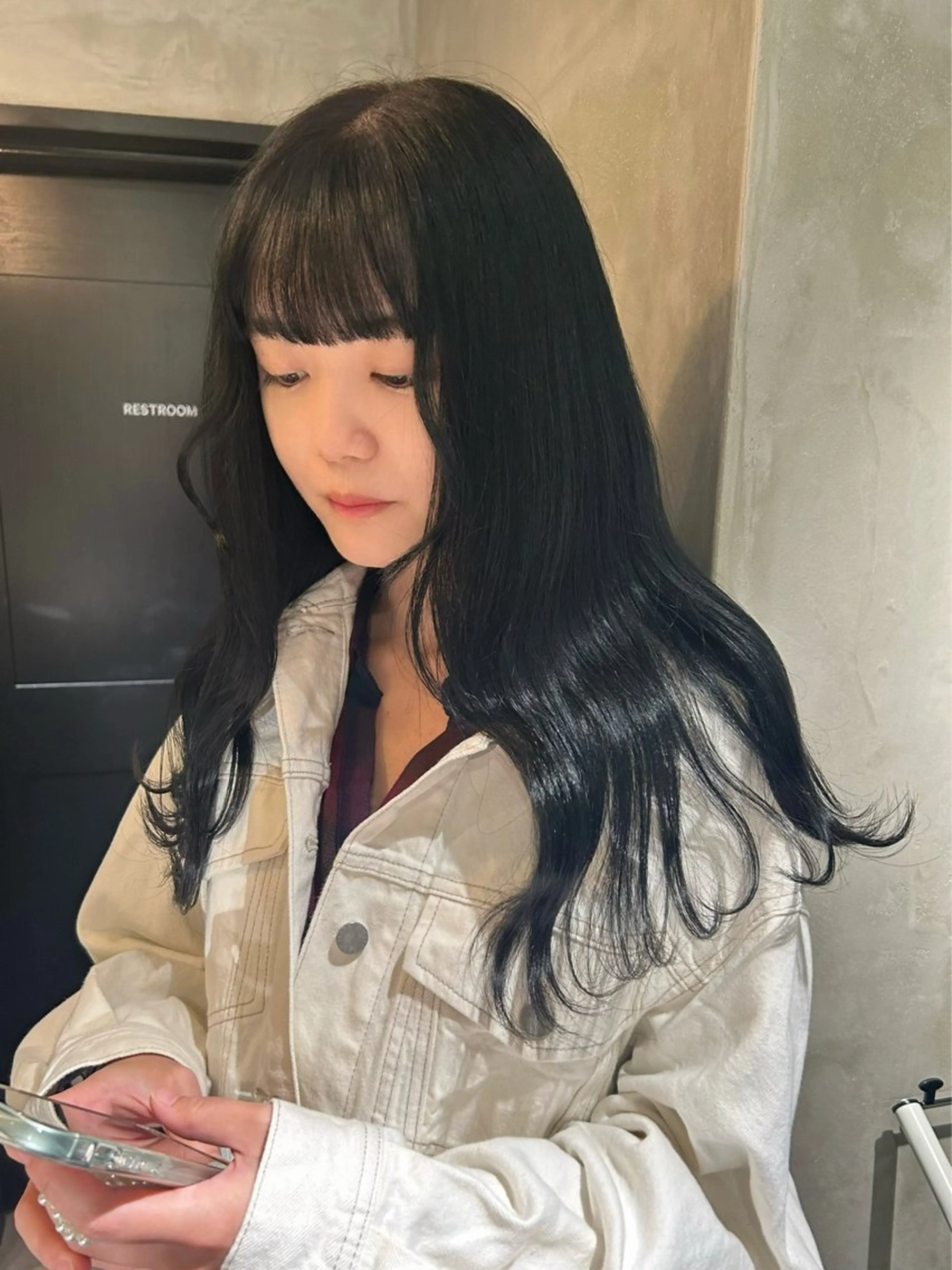 ロング カラー デザインカラー❤︎ イシイレイのヘアスタイル