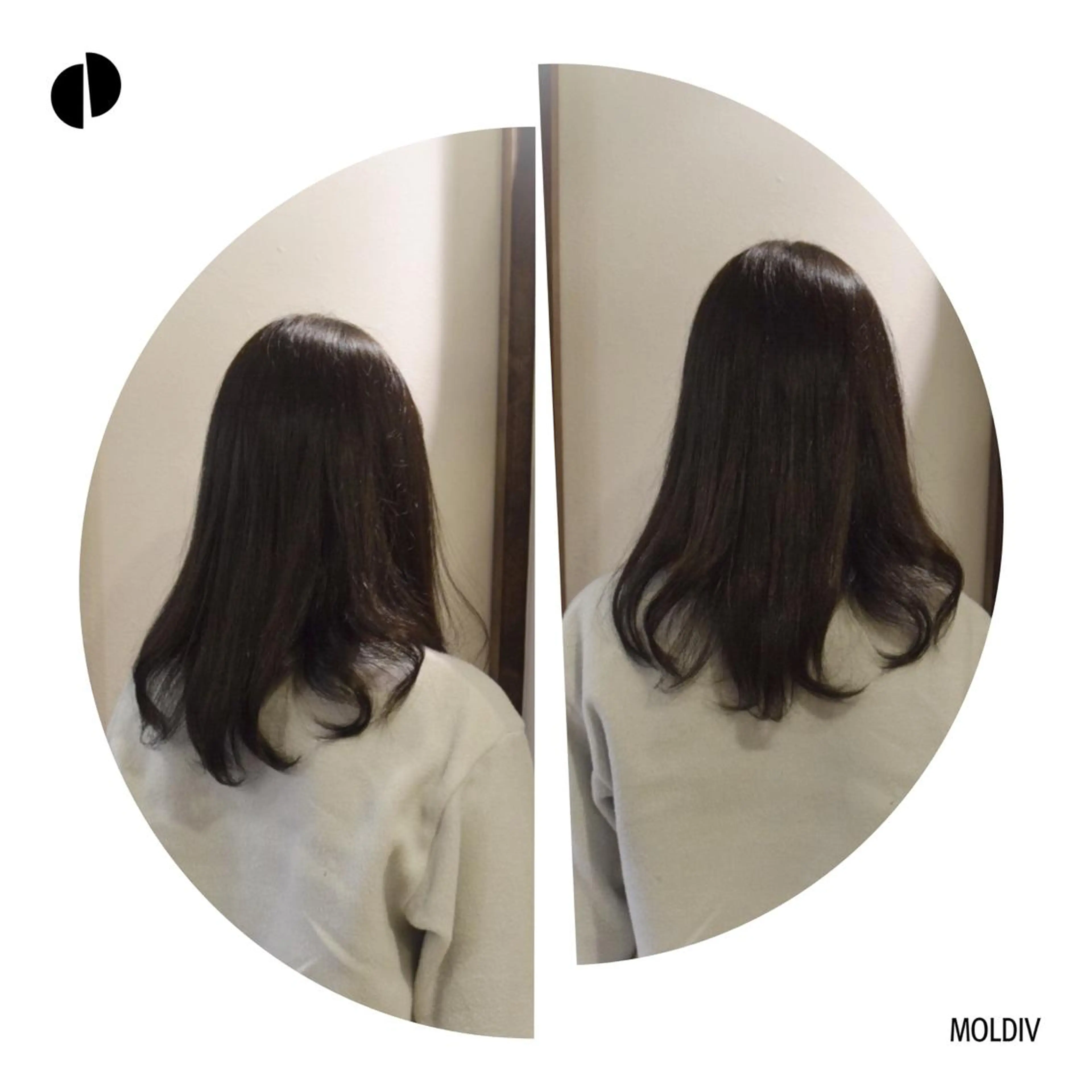 セミロング カラー ブルーカラー ✨縮毛矯正✨髪質改善 ナカシマ ユミのヘアスタイル