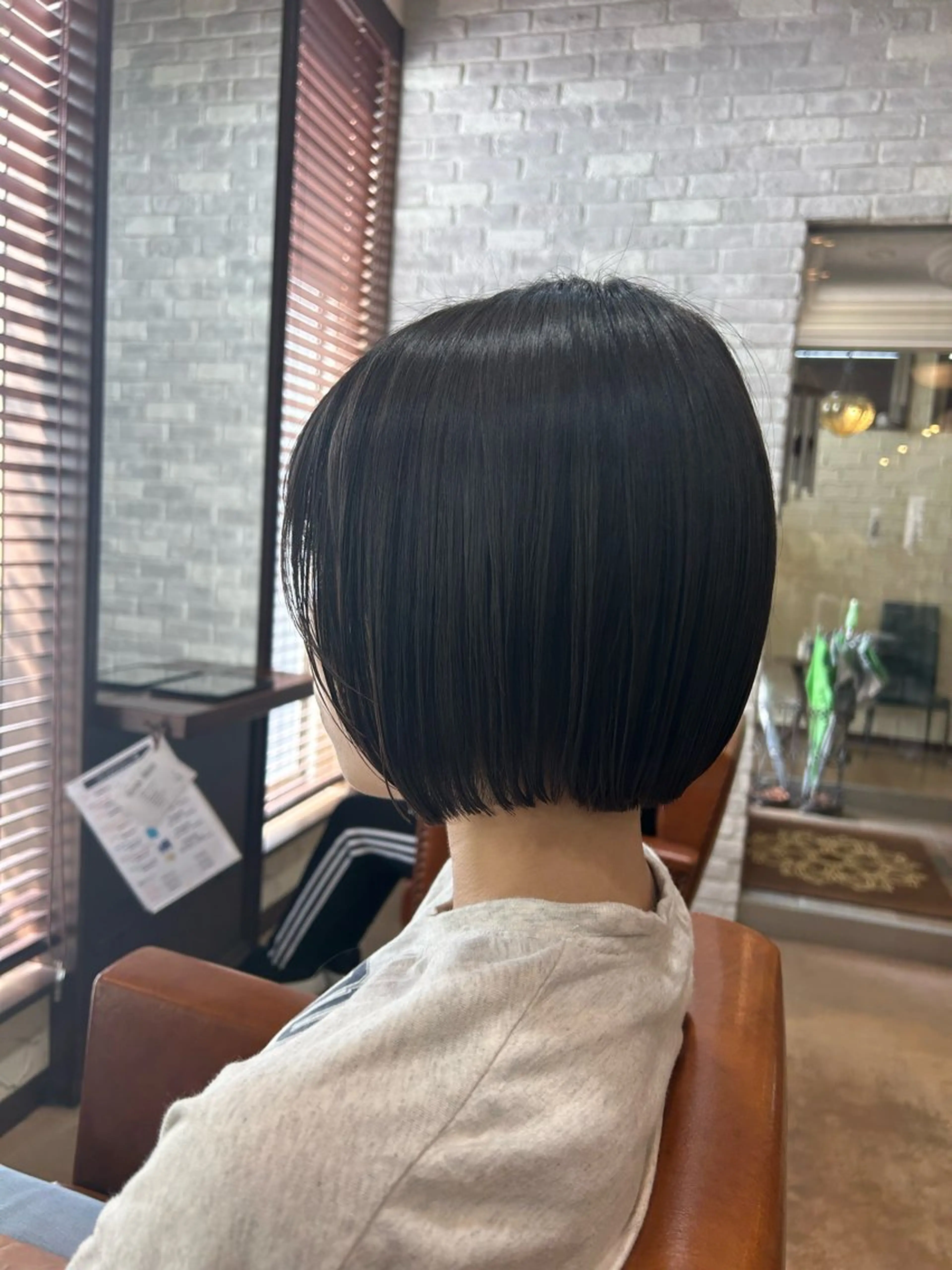 ショート ボブ カット hair make apt mocalabel所属・オクムラ ユキノのヘアスタイル