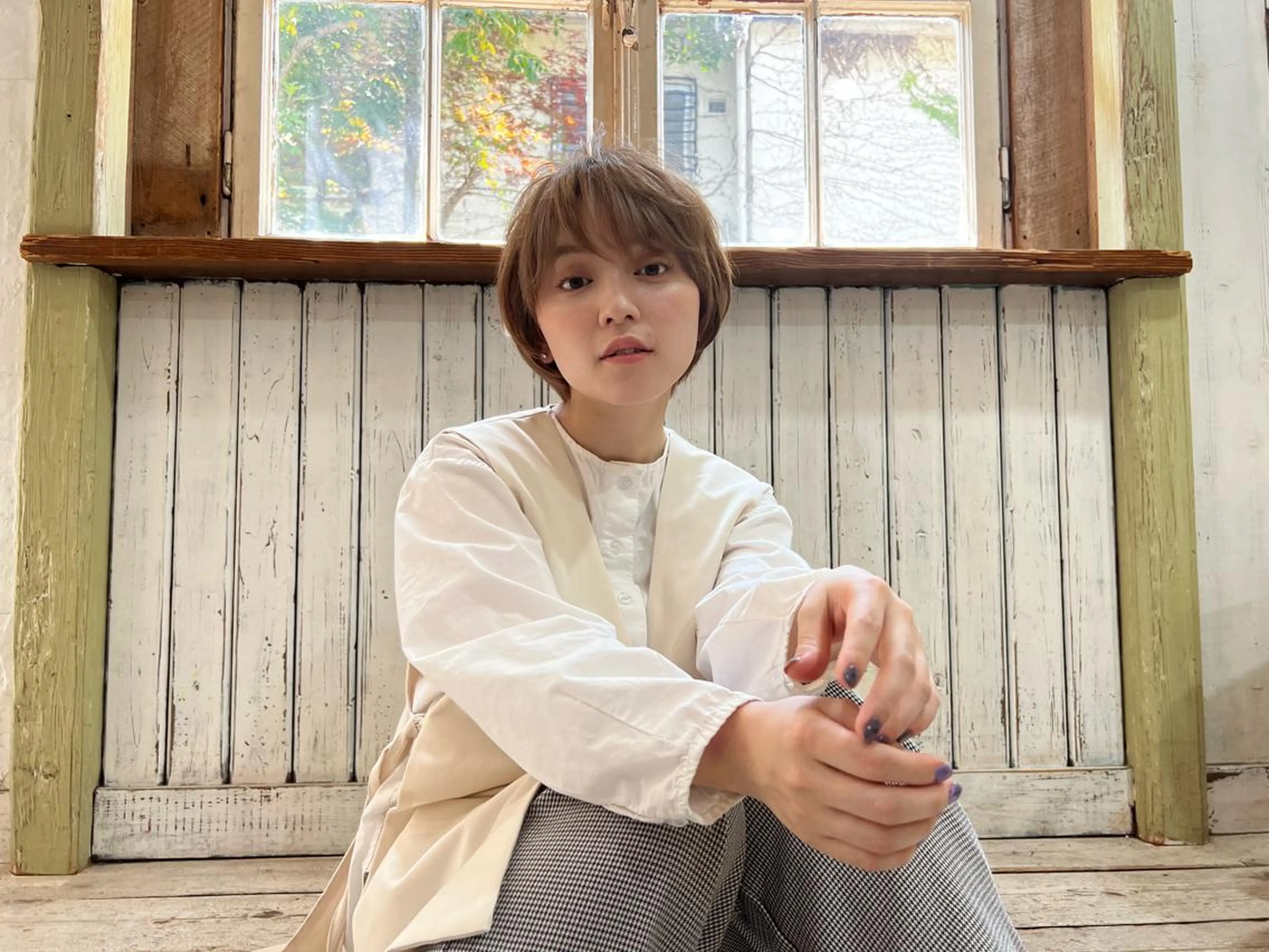 ショート カラー ヘアカラー ソムリエ 認定者/山城慶伍のヘアスタイル