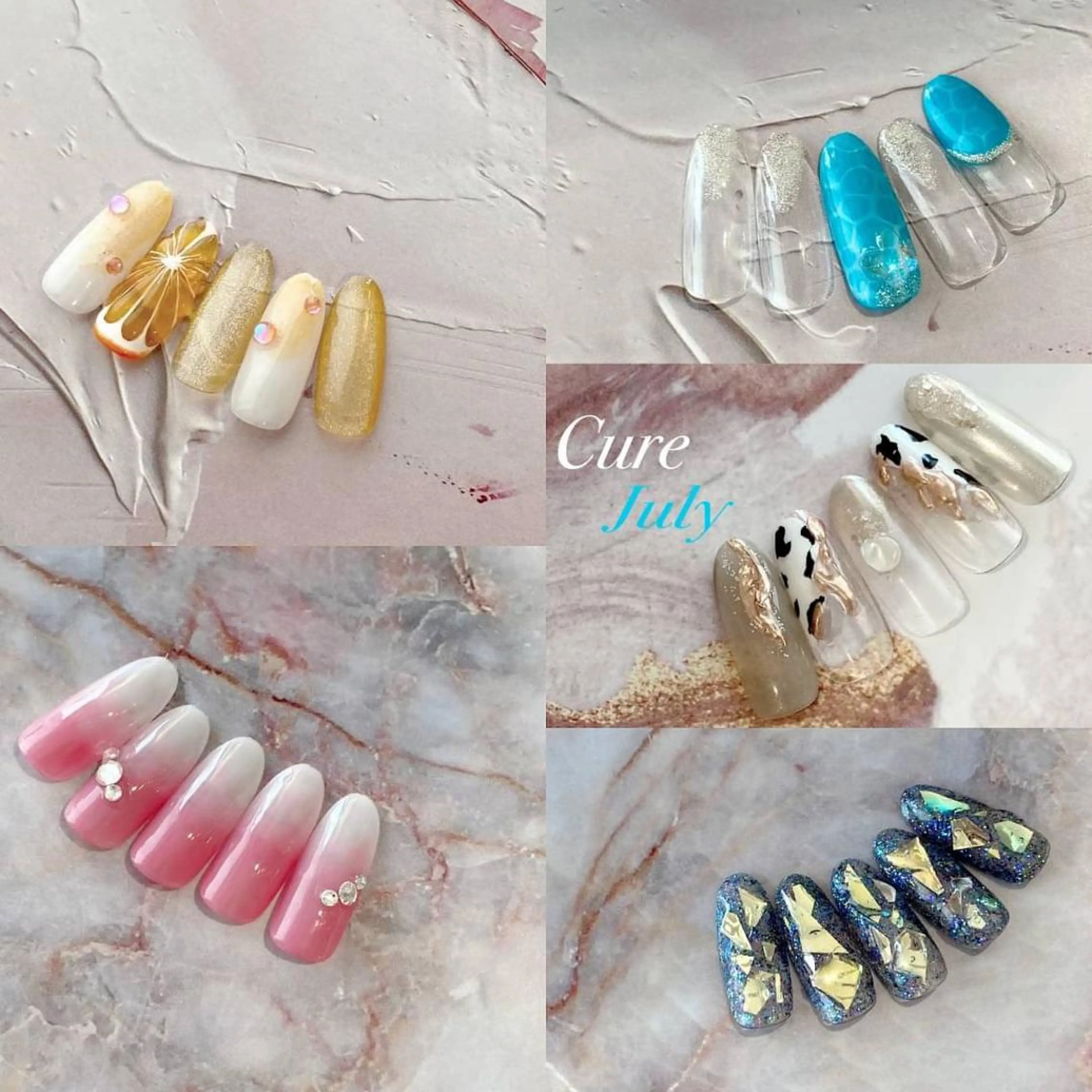 ネイル アートネイル Nail&まつげエクステsalon cure-キュア-所属・今野 薫のネイルデザイン