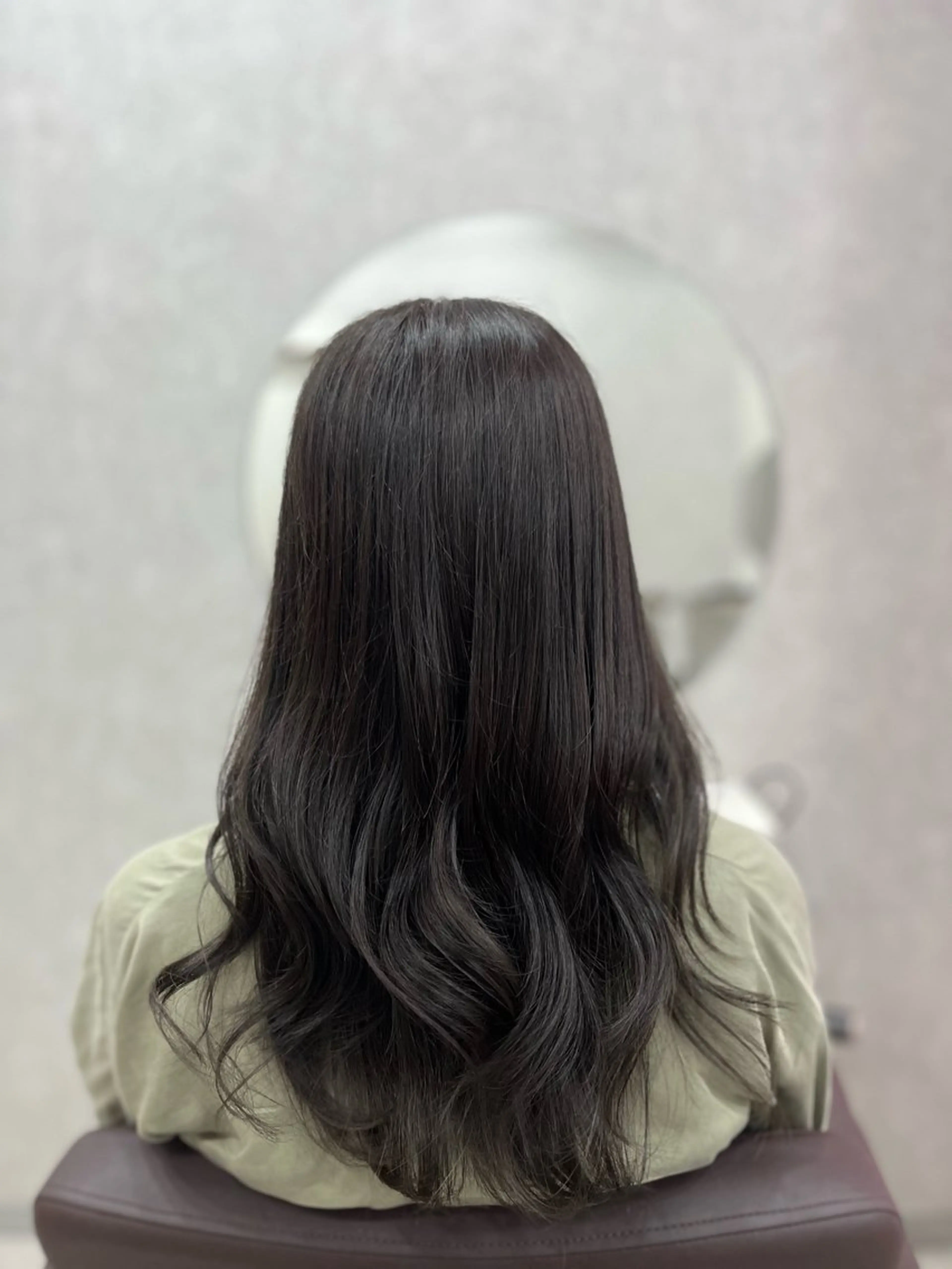 ロング ヘアカラー トリートメント ヘッドスパ 💖 ぴんくぼぶの人 💖西田ゆうなのヘアスタイル