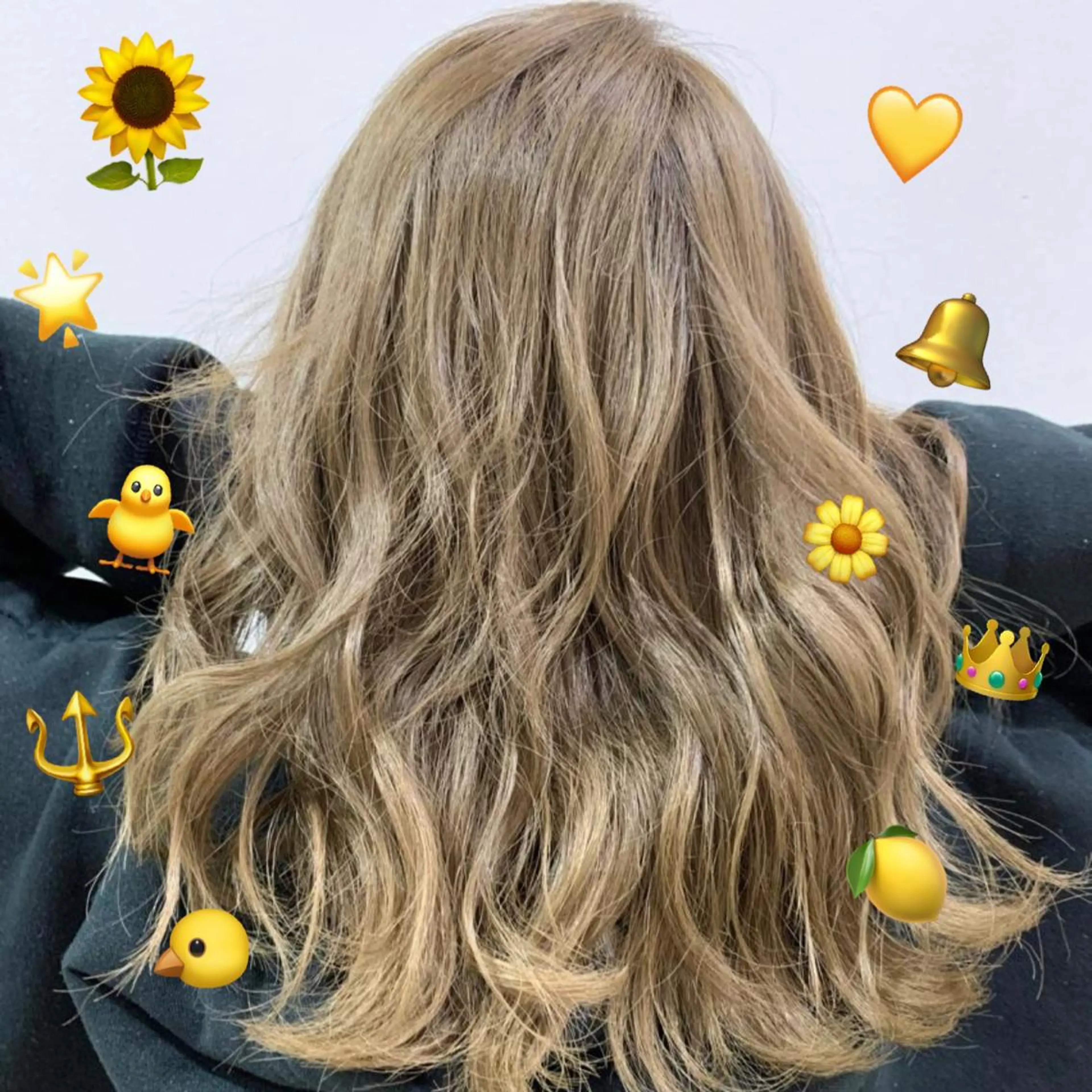 セミロング カラー カット ヘアカラー 縮毛矯正 トリートメント 艶髪 インナーカラーのヘアスタイル
