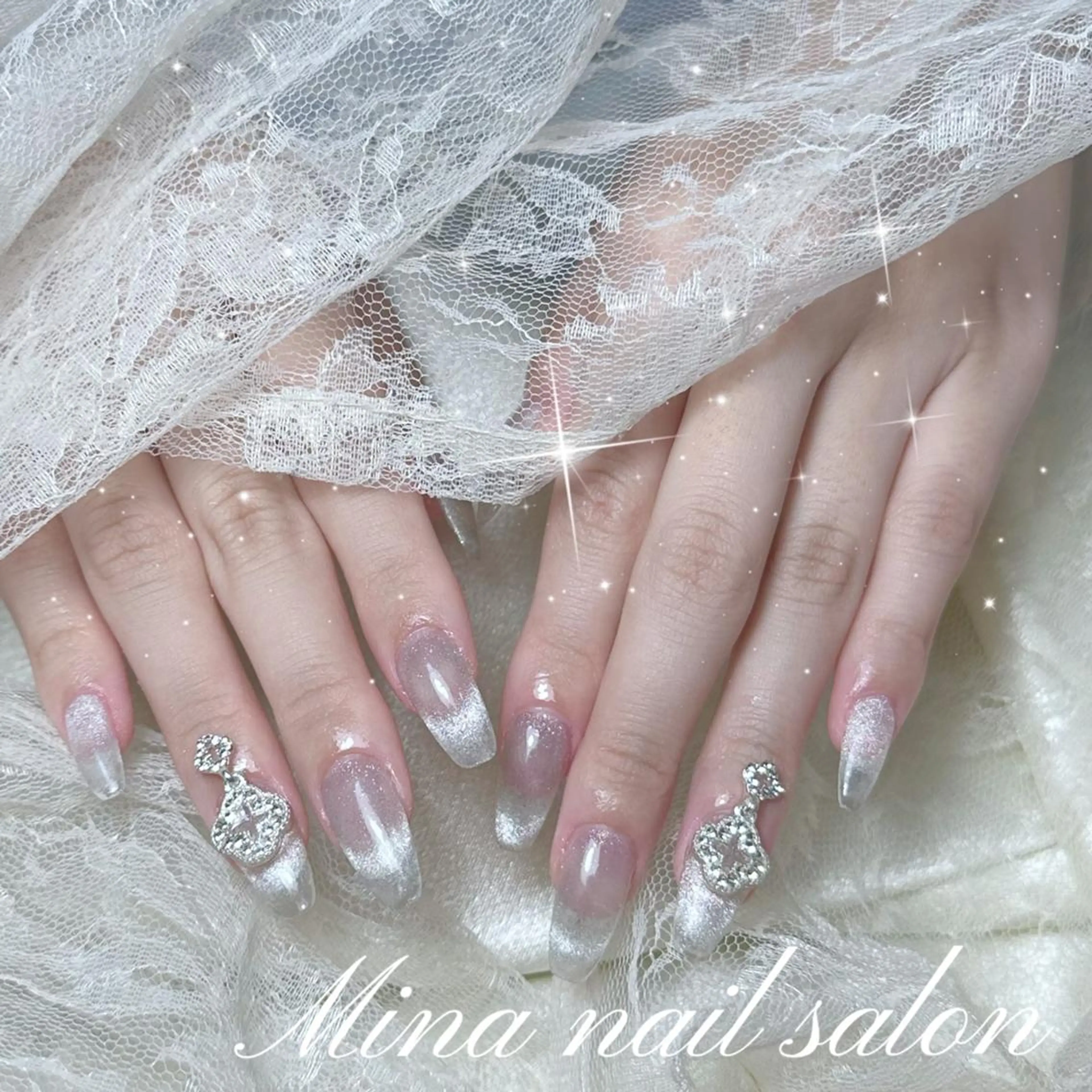 ネイル Mina🧸 韓国風ネイル🎀のネイルデザイン