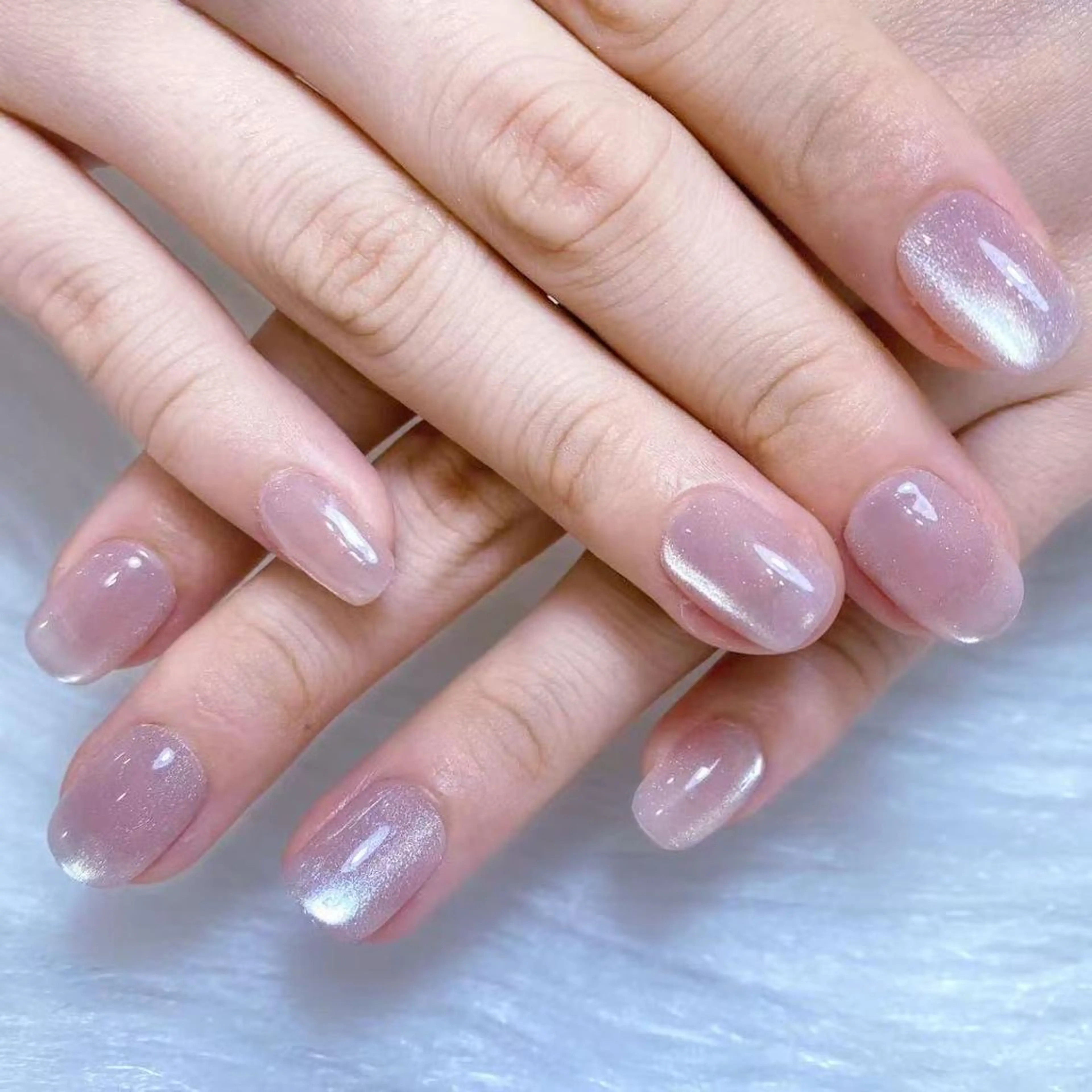 ネイル アートネイル オーロラネイル フラッシュネイル ガーリー キラキラネイル Diamond NAIL✨のネイルデザイン