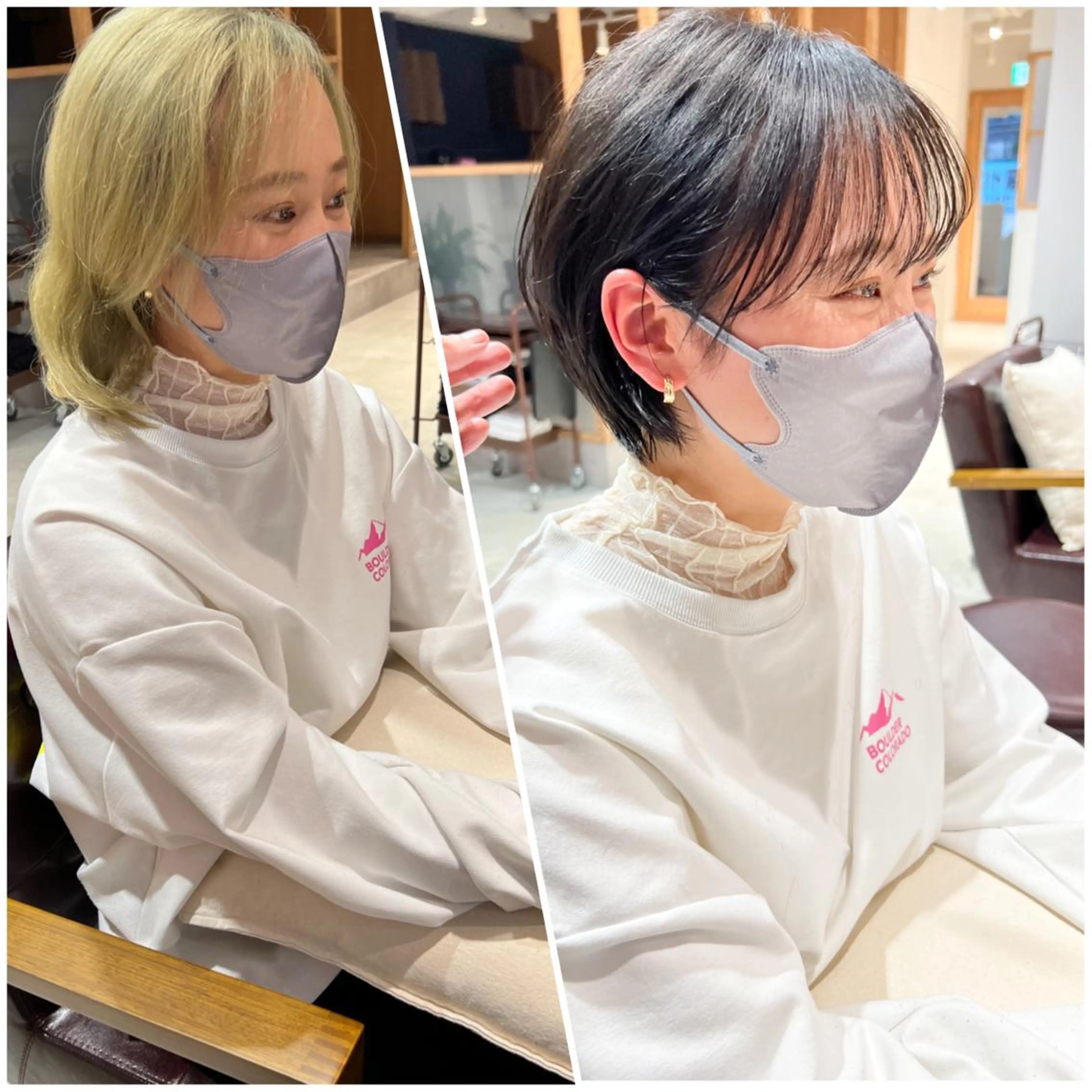 ショート カット ヘアカラー トリートメント lamie by melt 吉祥寺 【ラミエ バイ メルト】所属・【ミニモ公認】*似合 わせ職人*滝田拳史のヘアスタイル