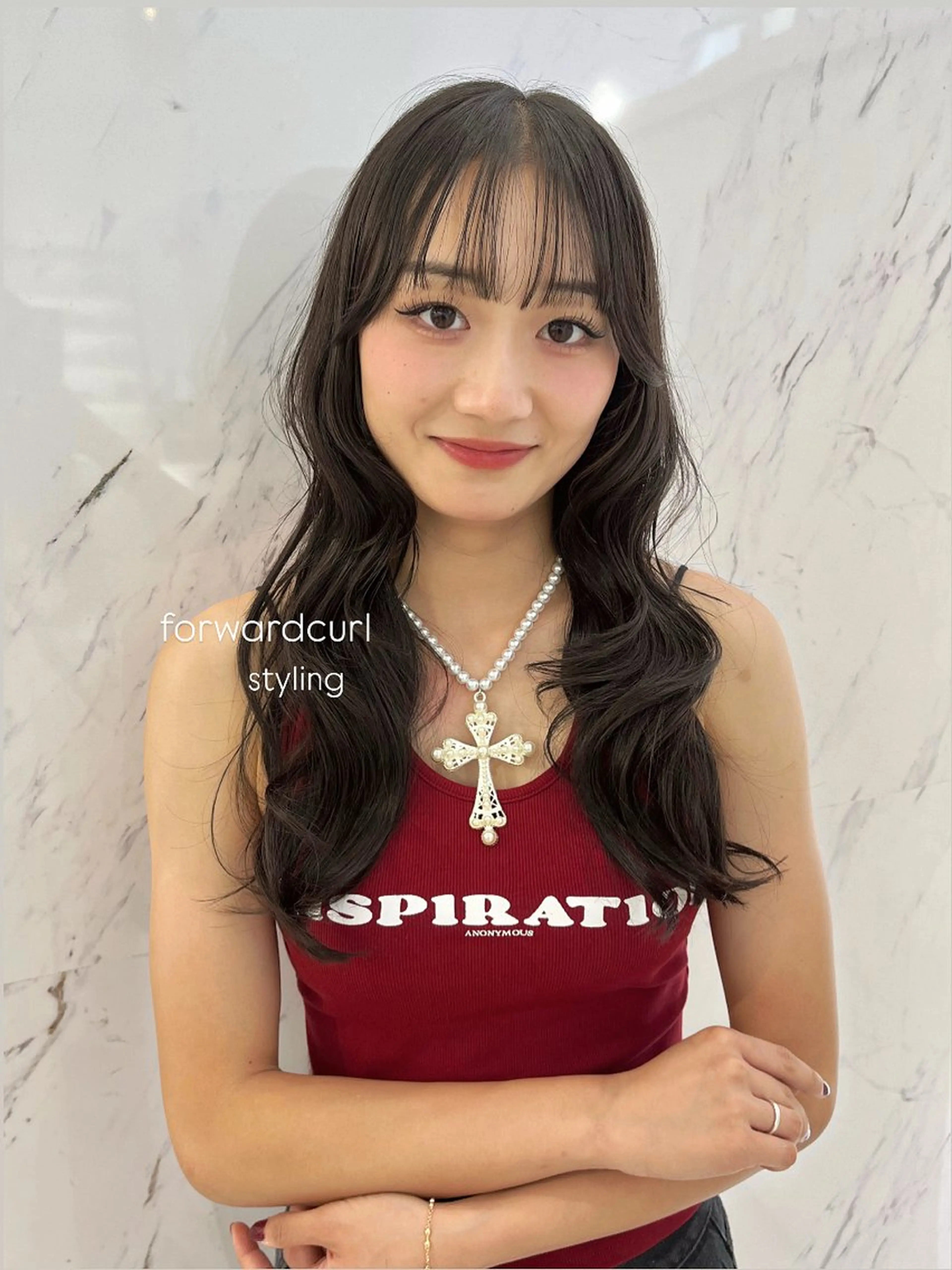 ロング カット ParveMix ♡白神みやびのヘアスタイル
