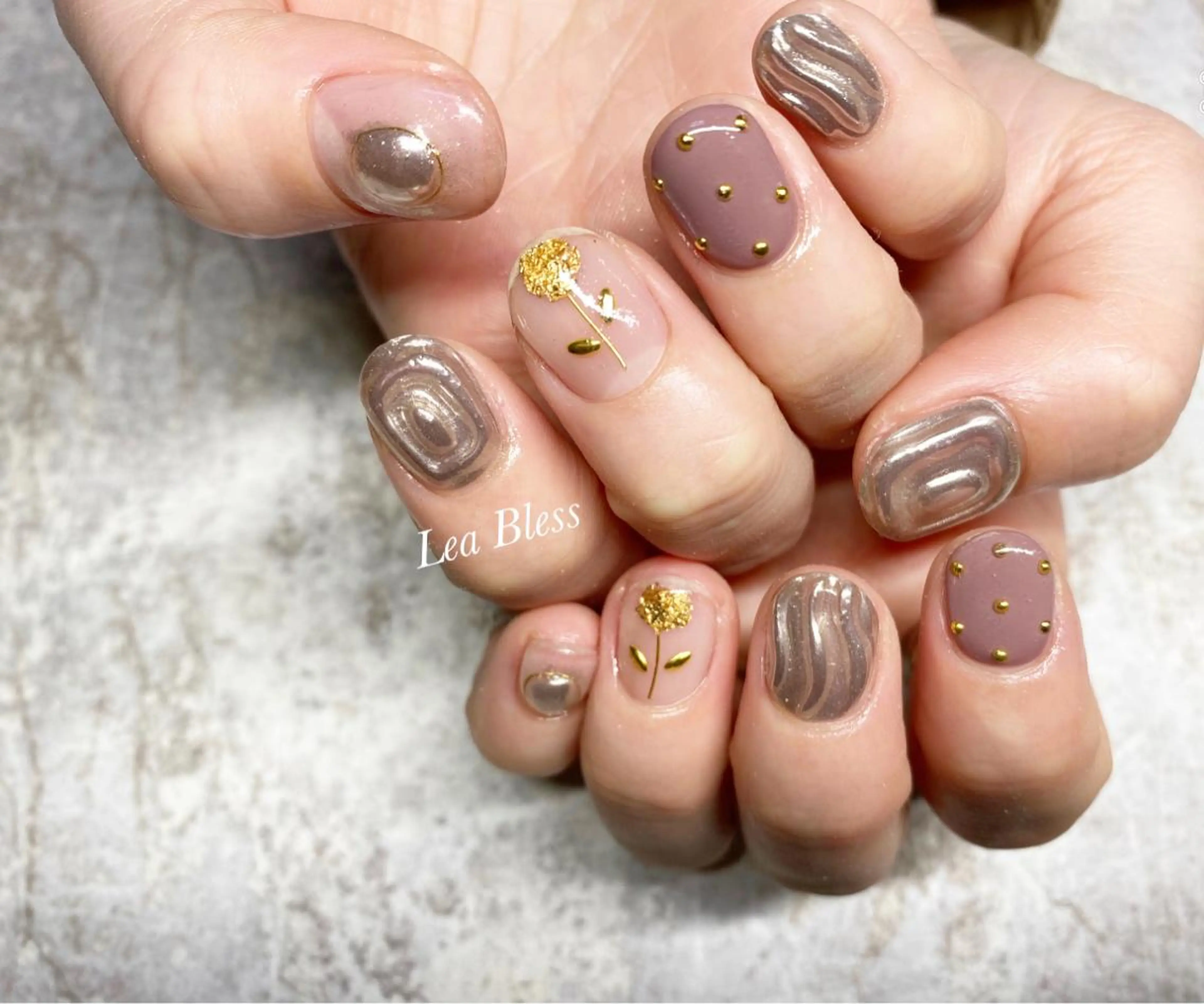 ネイル Lea Bless 河原町のネイルデザイン