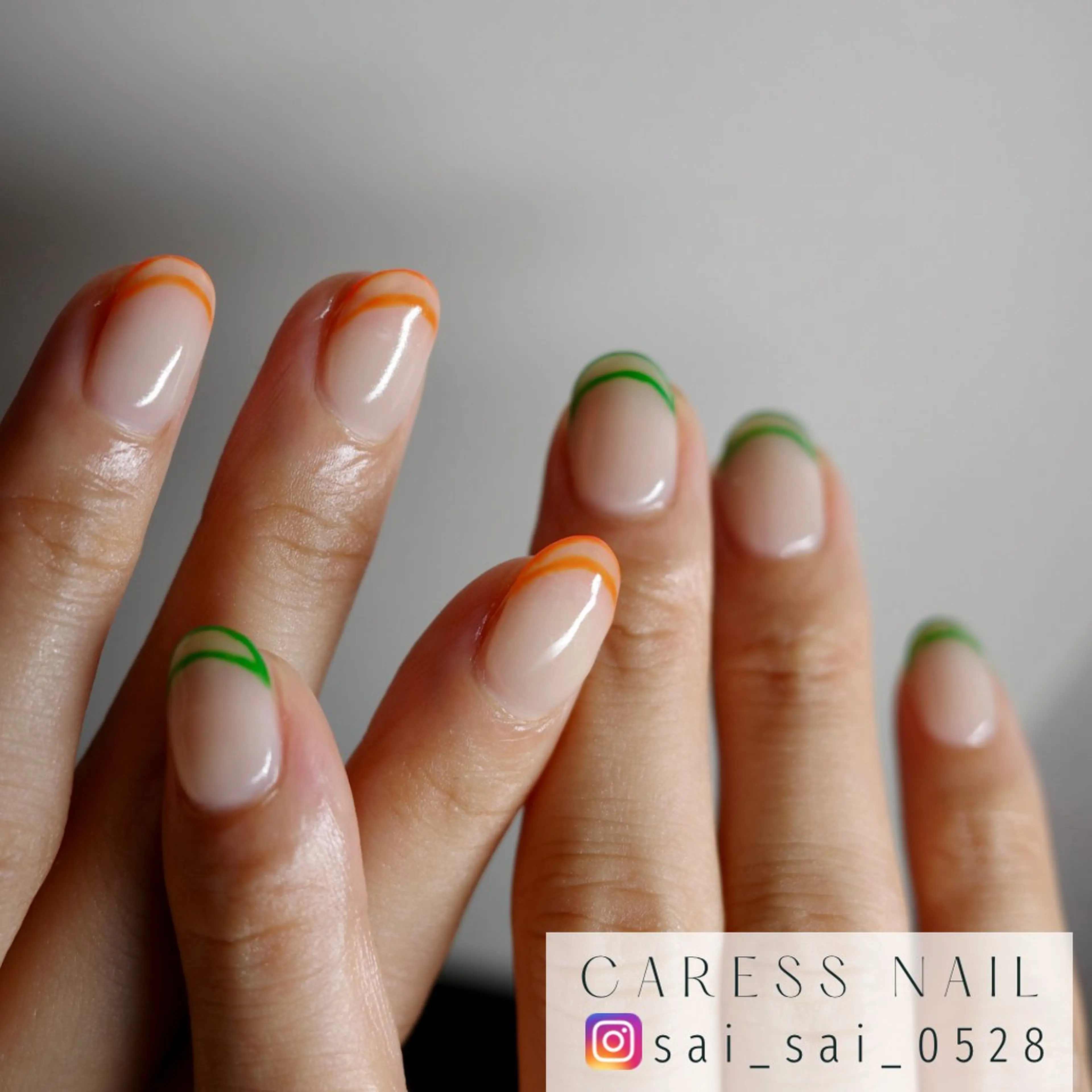ネイル caress  nail カレスネイル　代々木上原所属・カレスネイル さいのネイルデザイン
