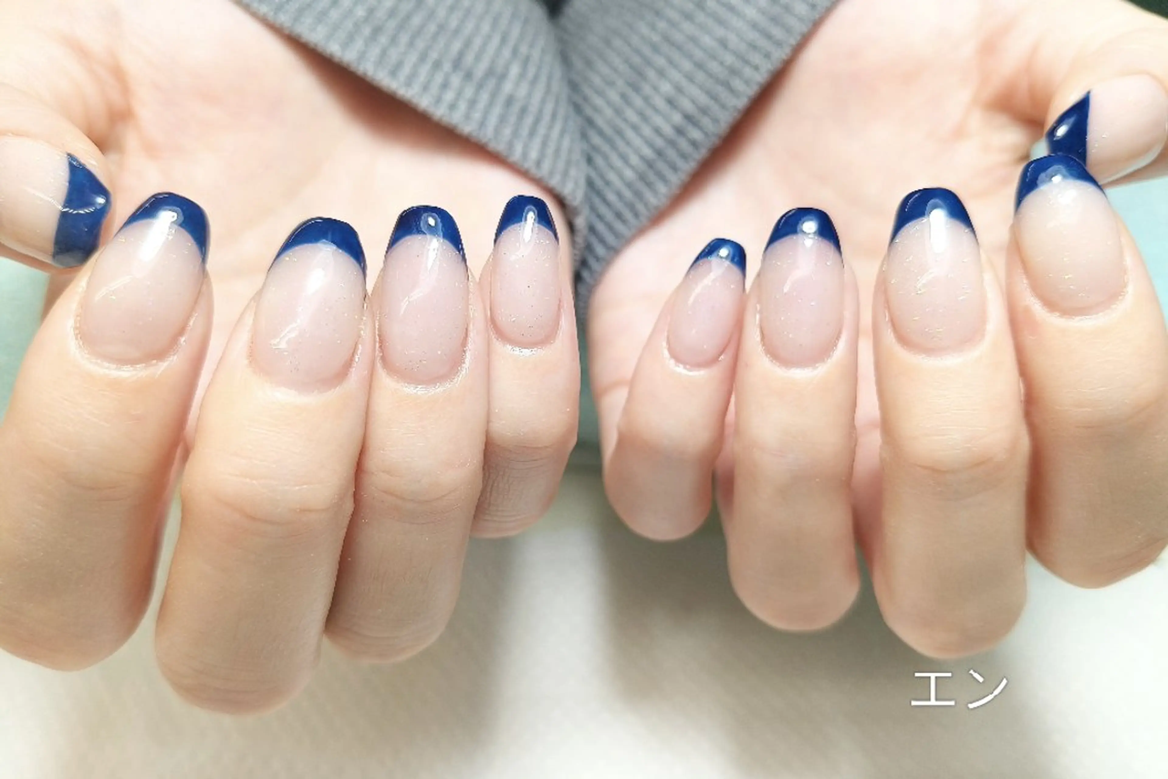 ネイル フレンチネイル エ ンのネイルデザイン