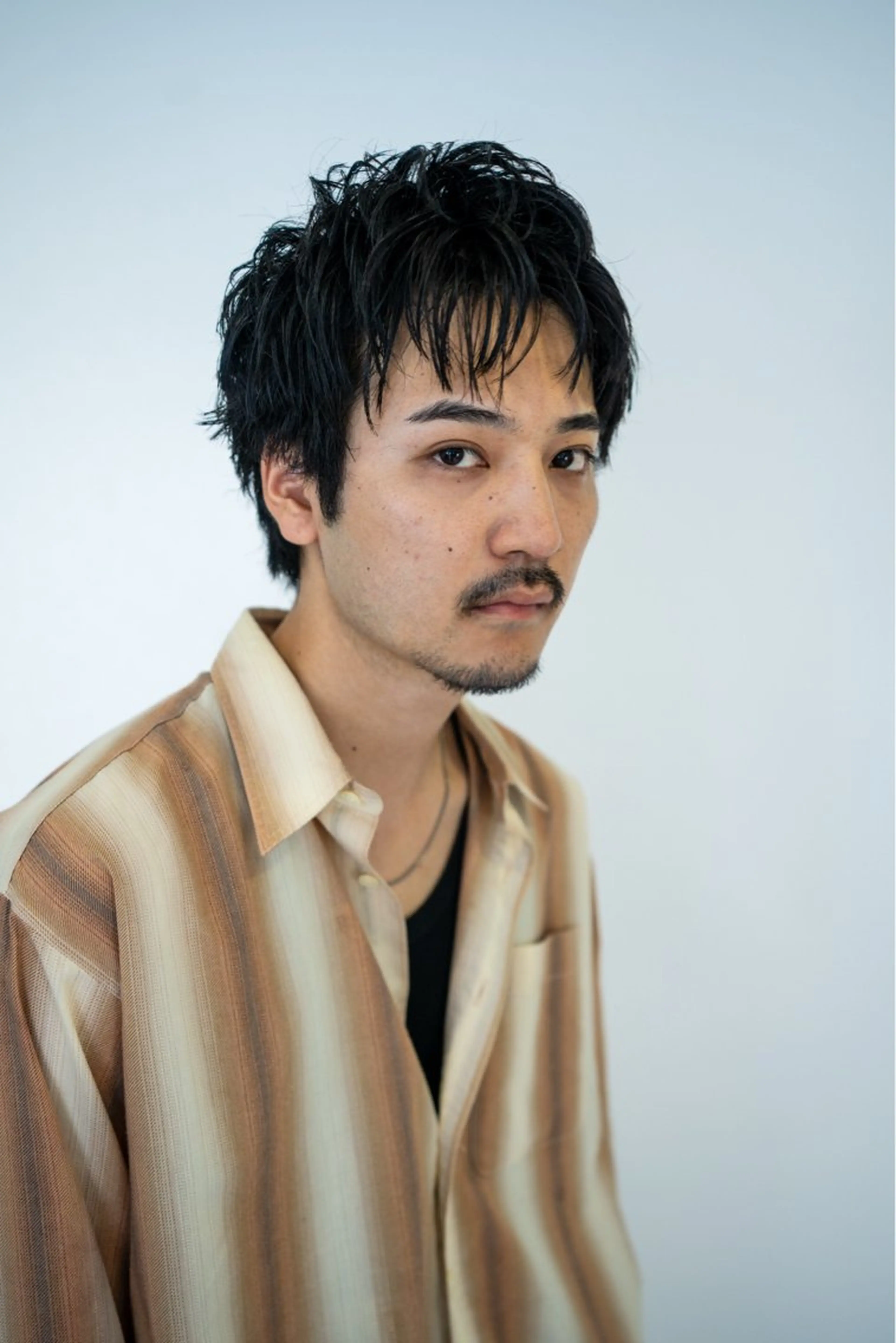 メンズ green登戸所属・GINJI ブリーチ　ハイトーンのヘアスタイル