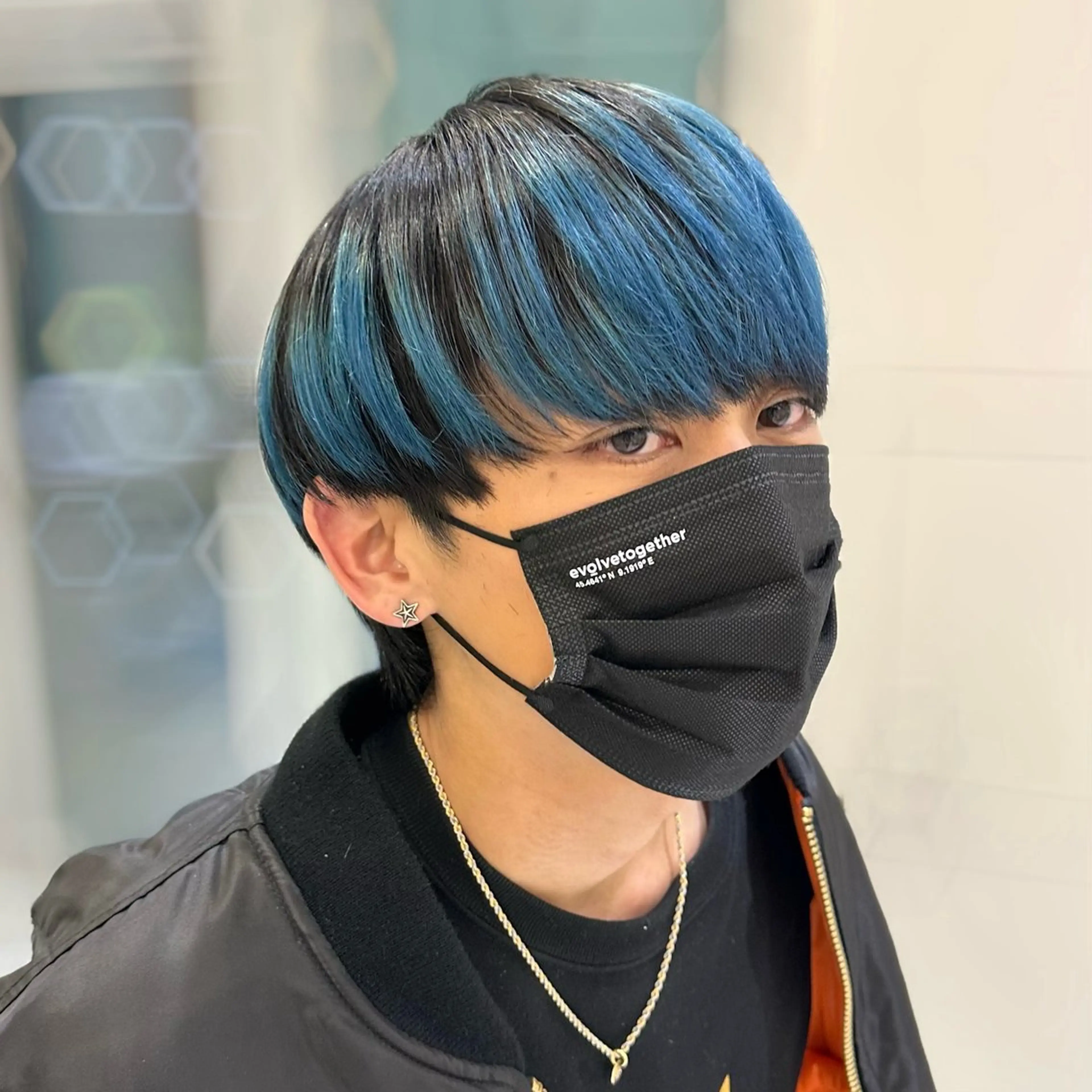 ショート カラー メンズ デザインカラー🕊️ イオのヘアスタイル