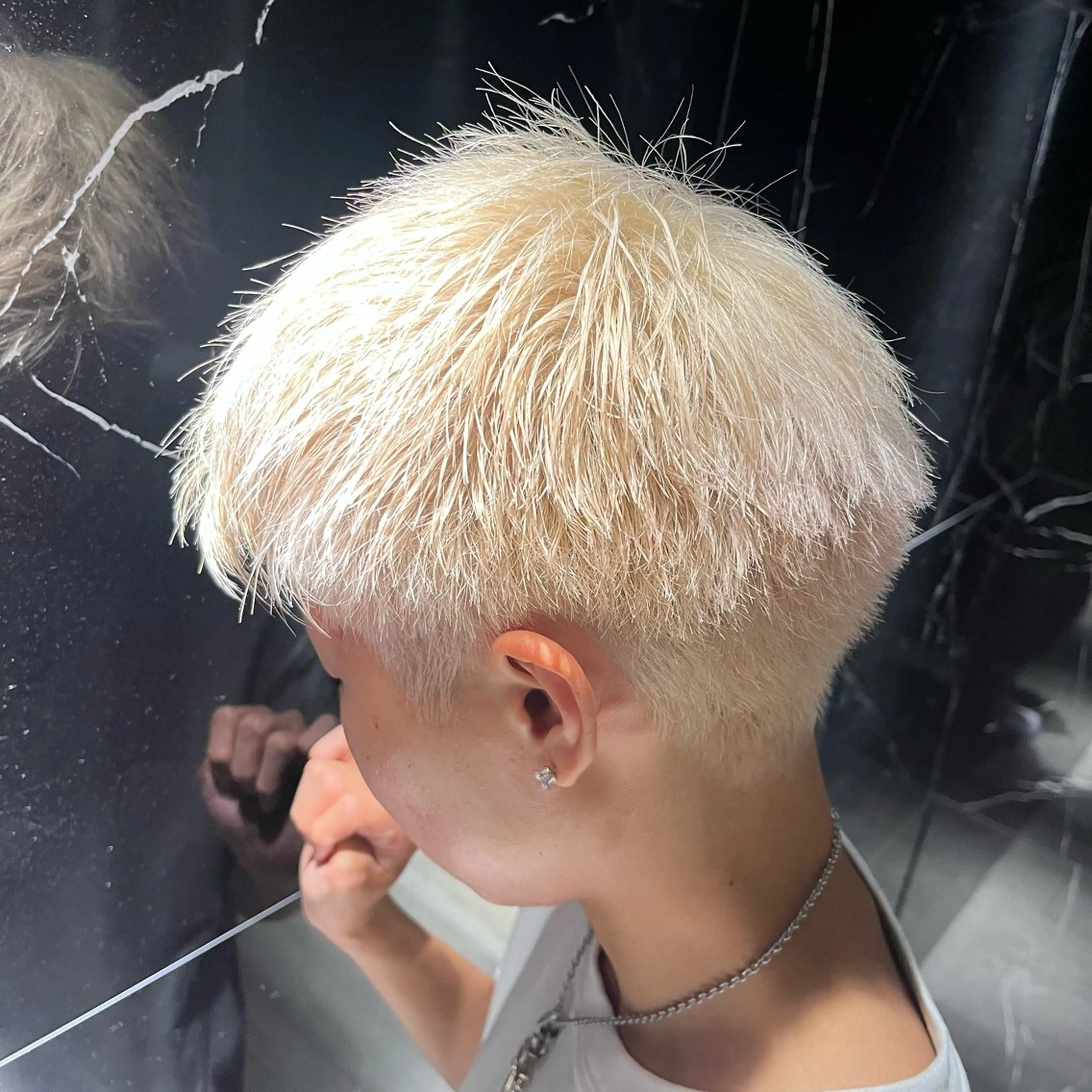 カラー 大曽根/縮毛/パーマ よこいだいきのヘアスタイル