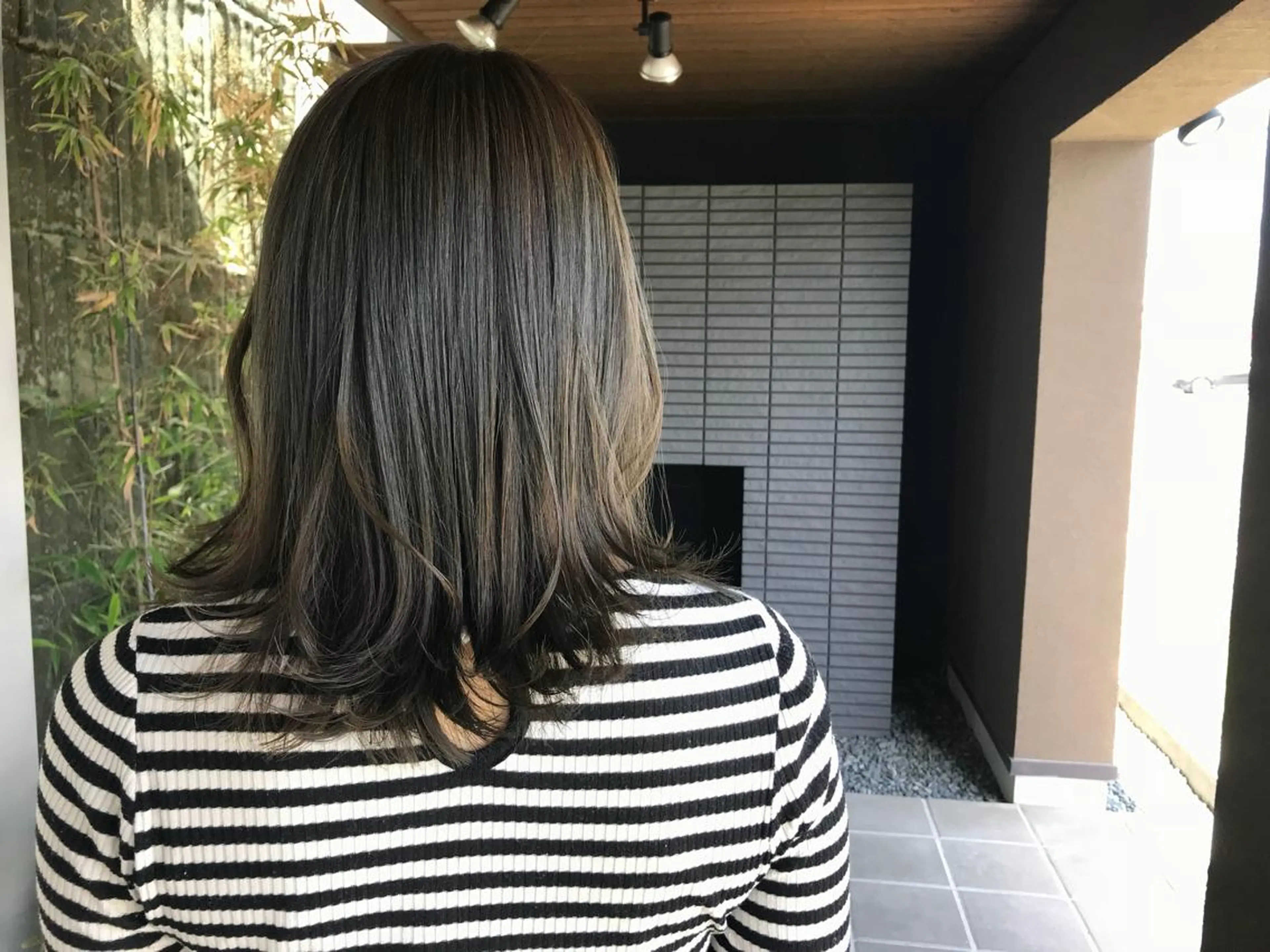 セミロング カラー nambu-GARDEN所属・高橋 美波のヘアスタイル