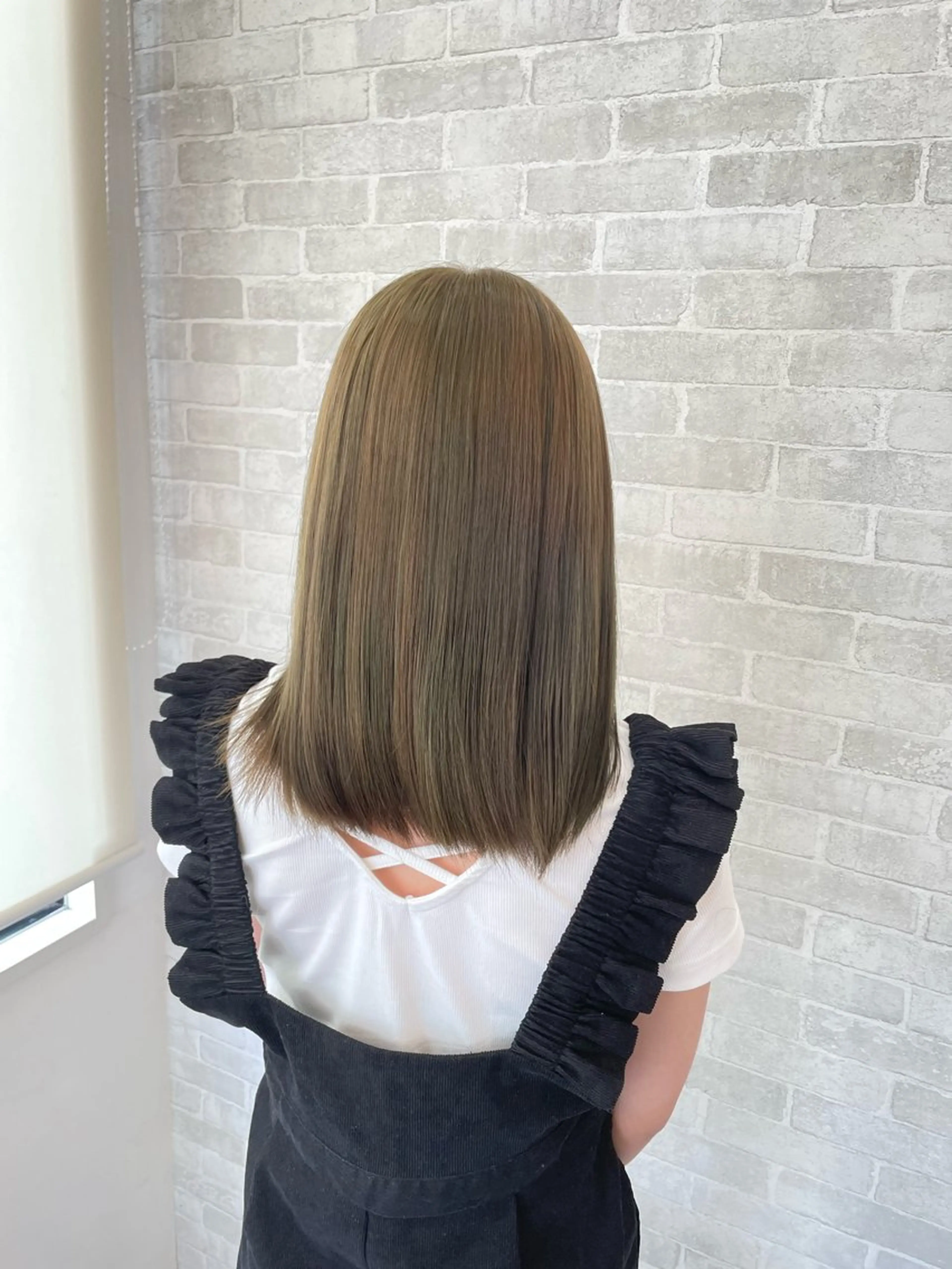 カラー 米田 優唯のヘアスタイル