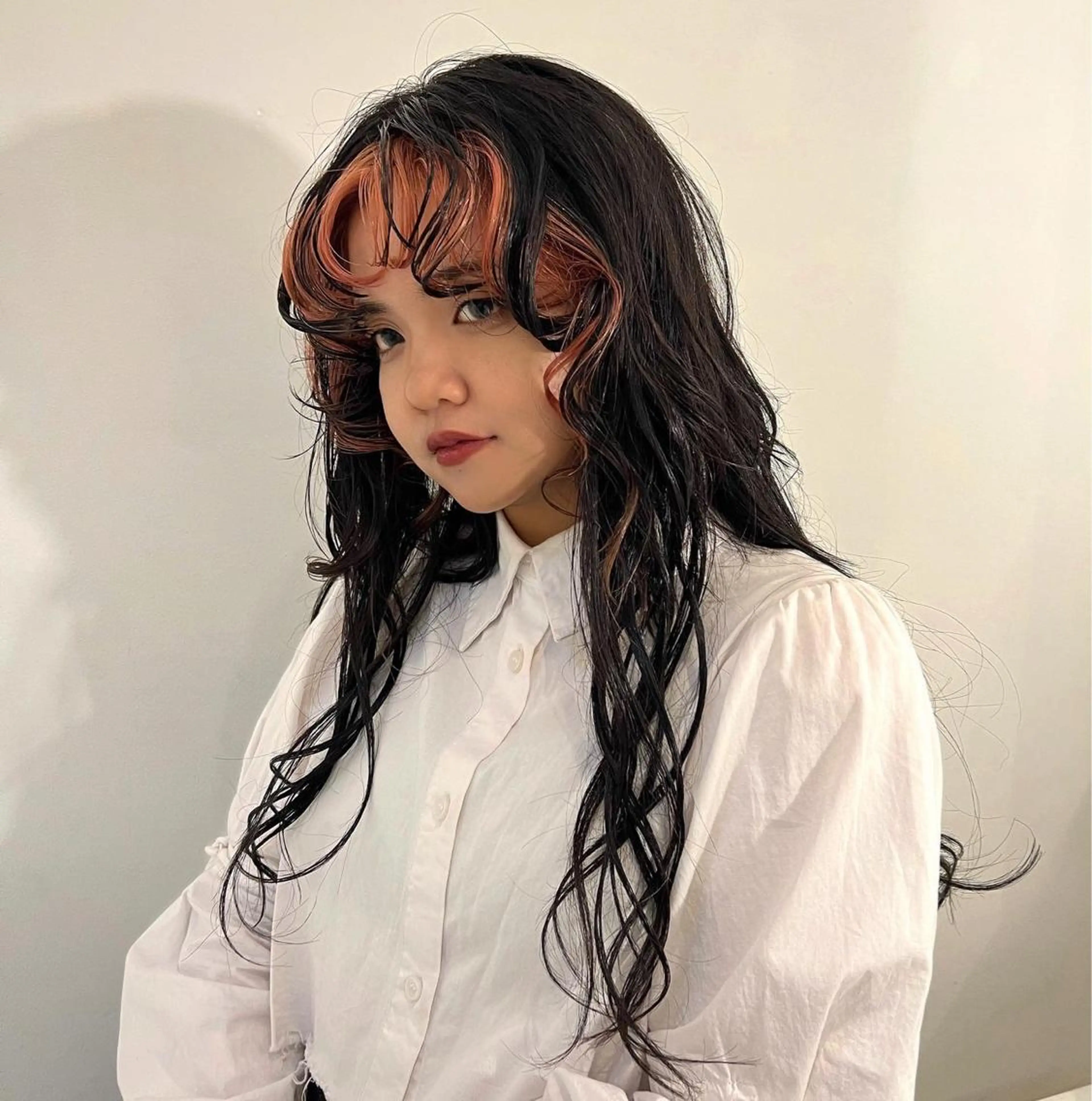 セミロング カラー メンズカット・パーマ eliasのヘアスタイル