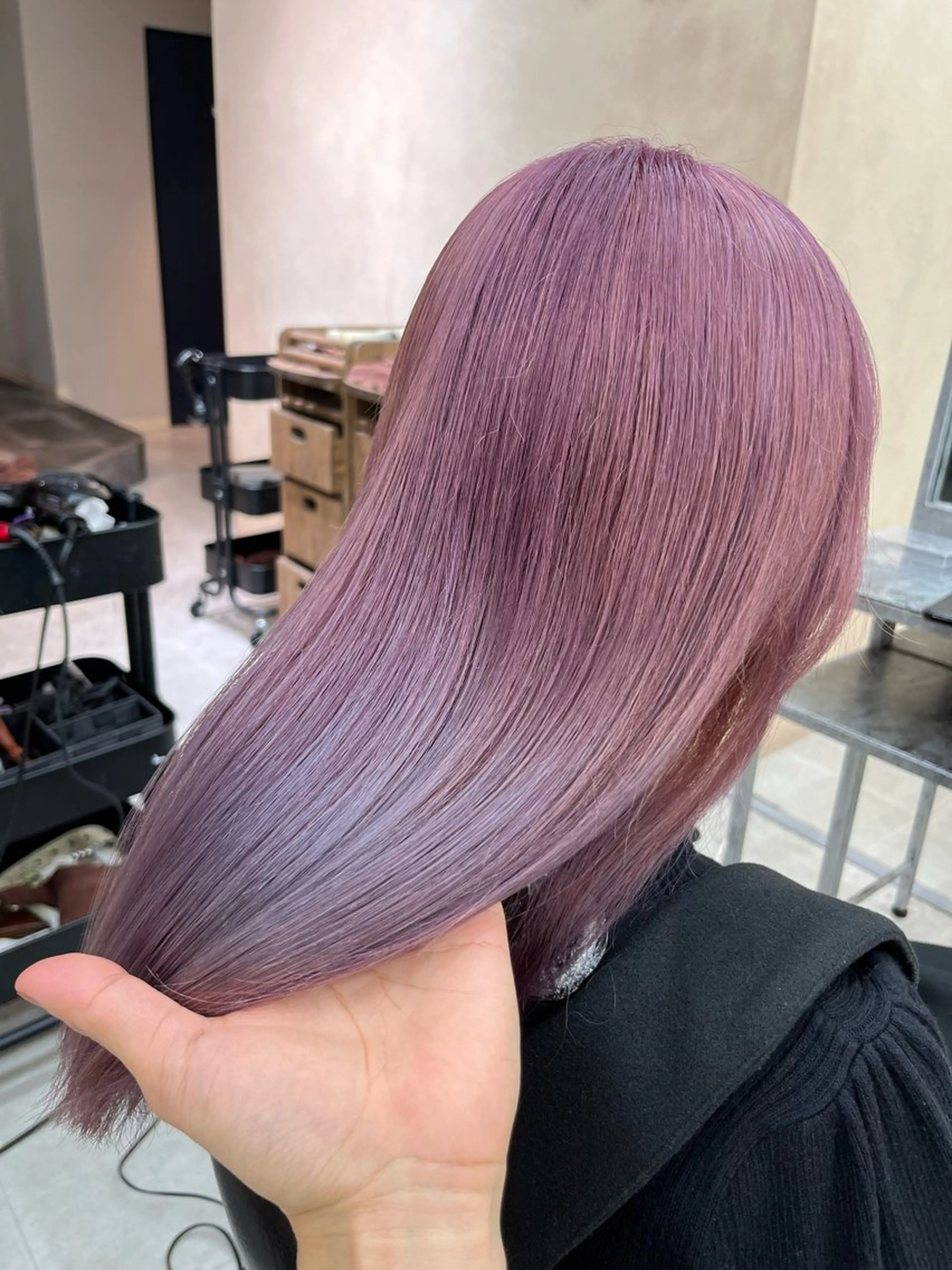 ミディアム TRIERA 増川のヘアスタイル