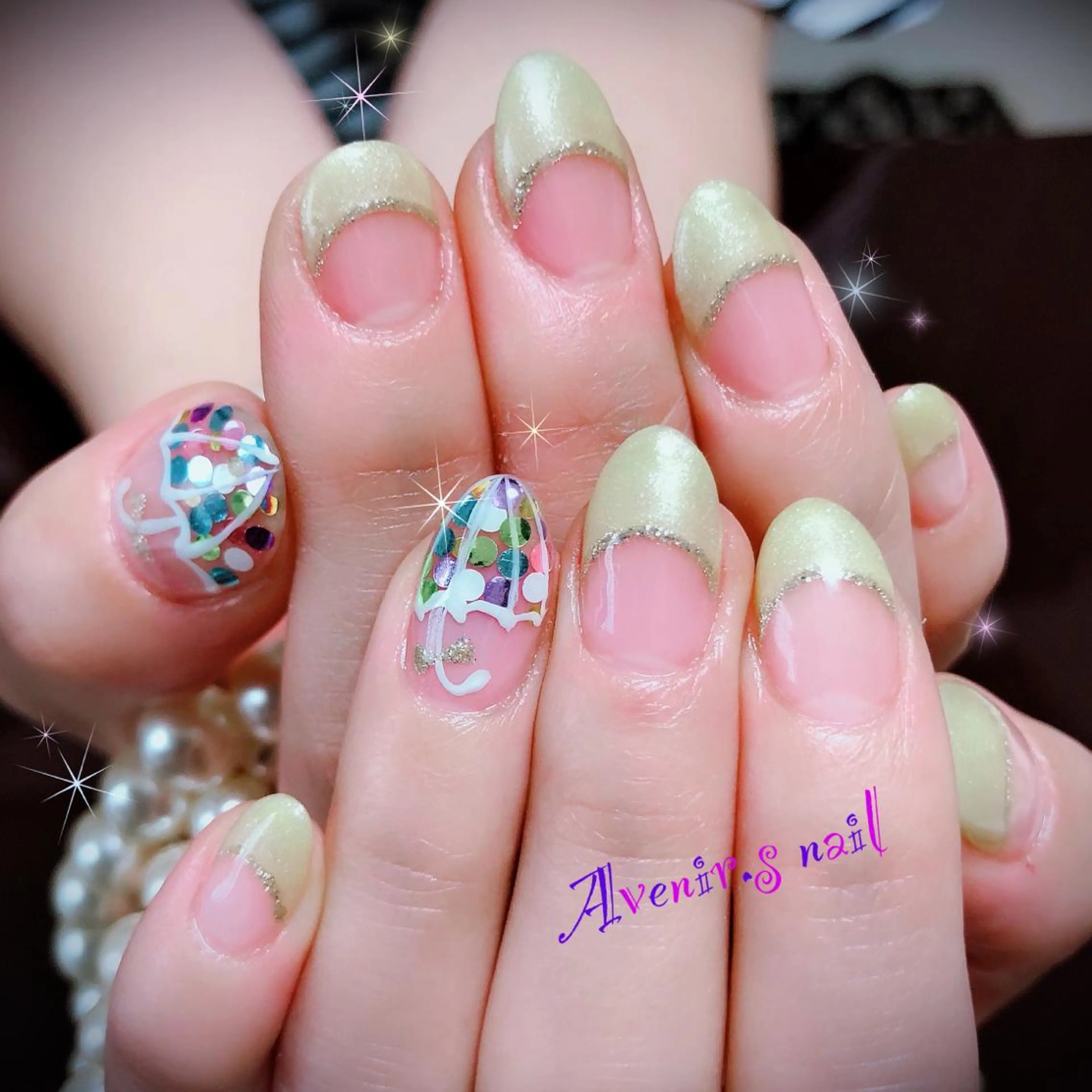 ネイル フレンチネイル Home Salon Avenir.のネイルデザイン